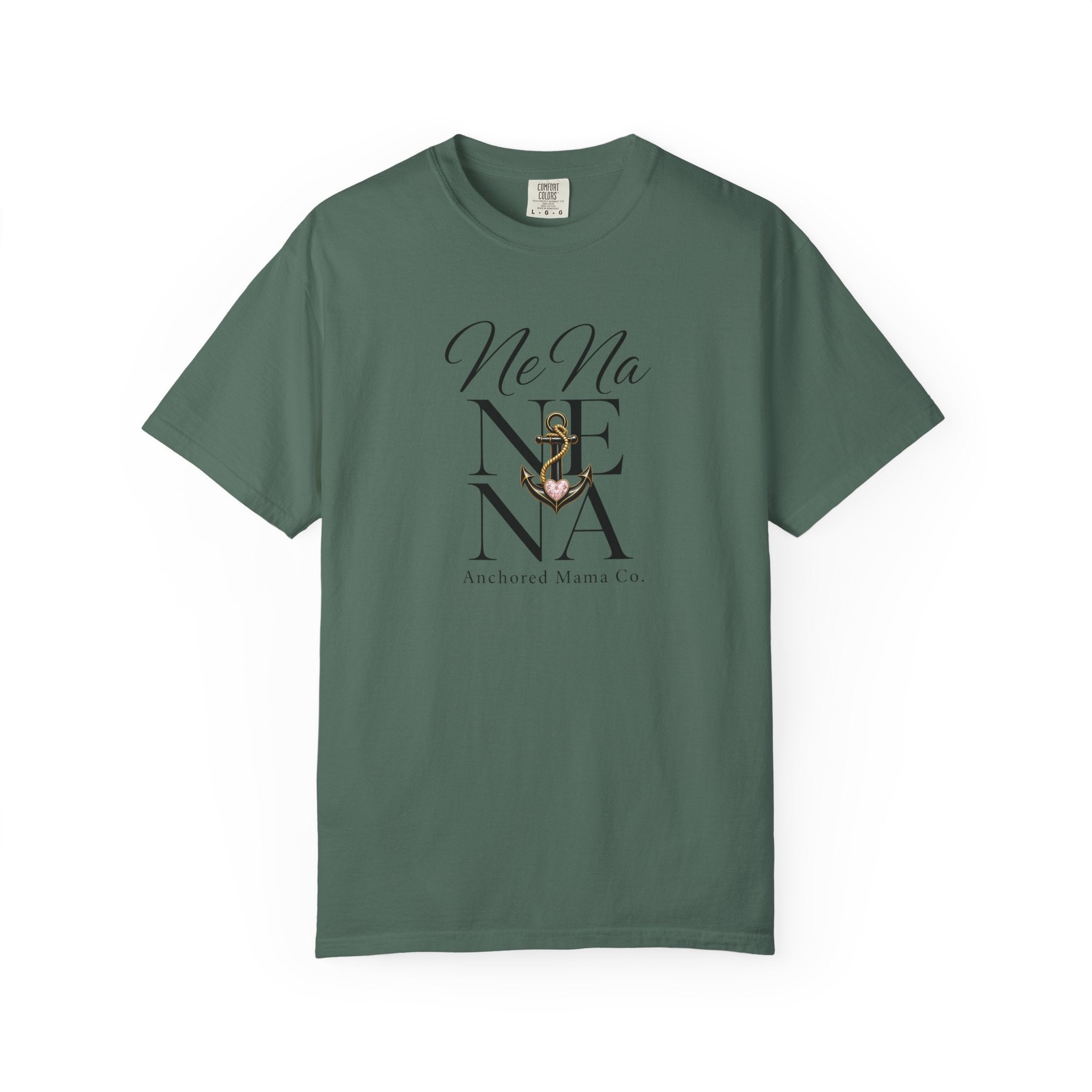 NeNa Anchor Graphic T-Shirt — Coastal Nautical Crew Tee