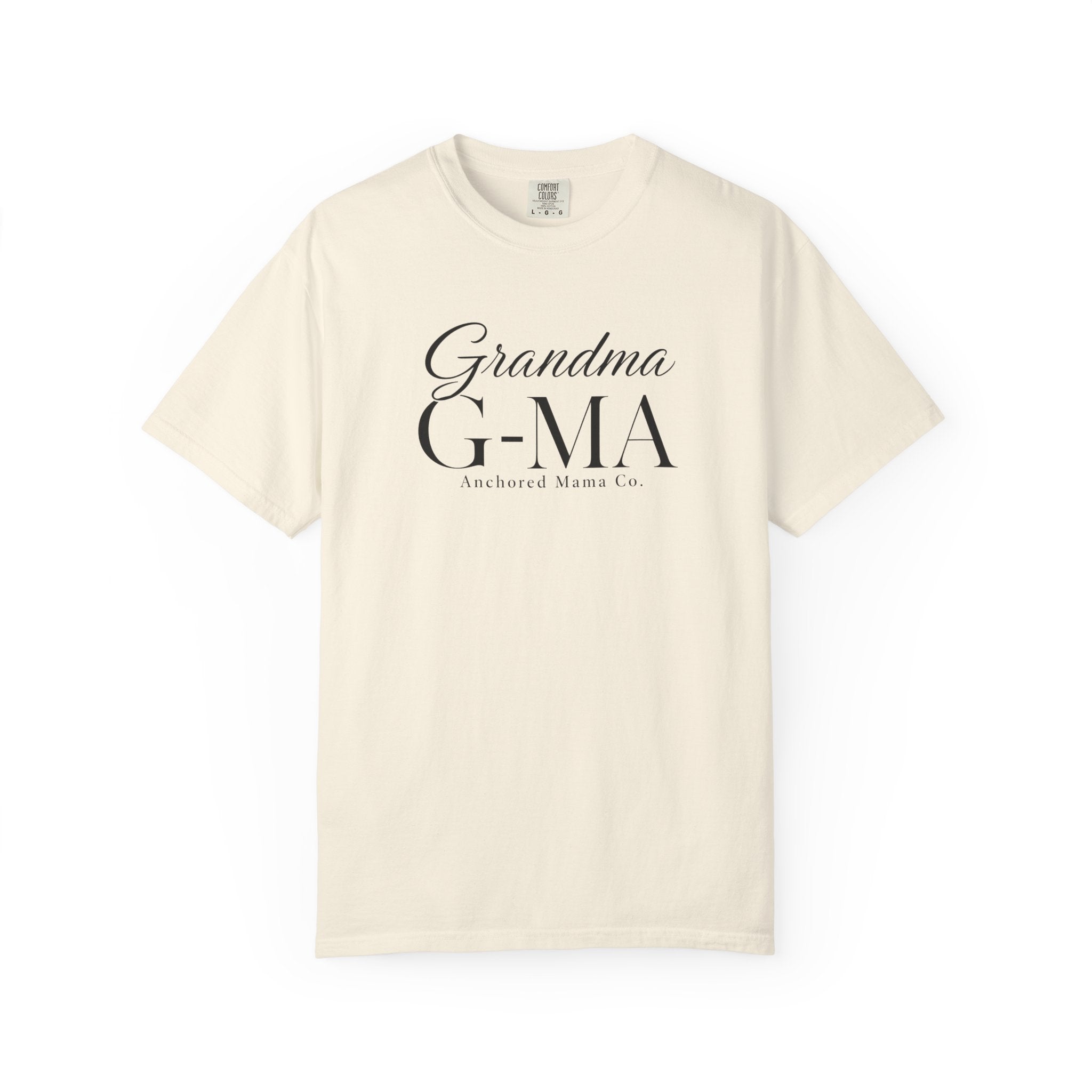 Grandma G-MA Graphic T-Shirt — 'Grandma G-MA' Casual Tee for Mothers & Grandmothers