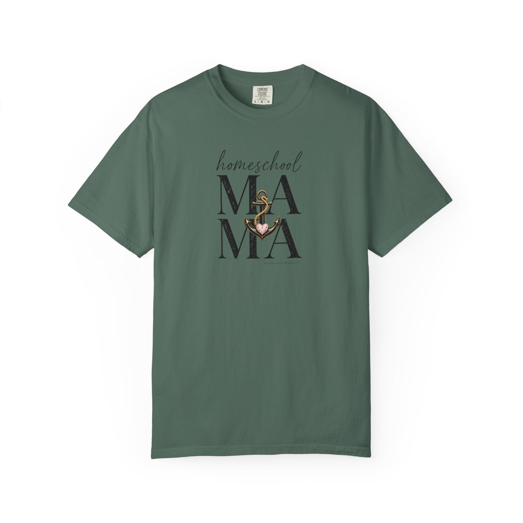 Homeschool Mama T-Shirt — Cozy Mom Graphic Tee for Homeschooling Parents