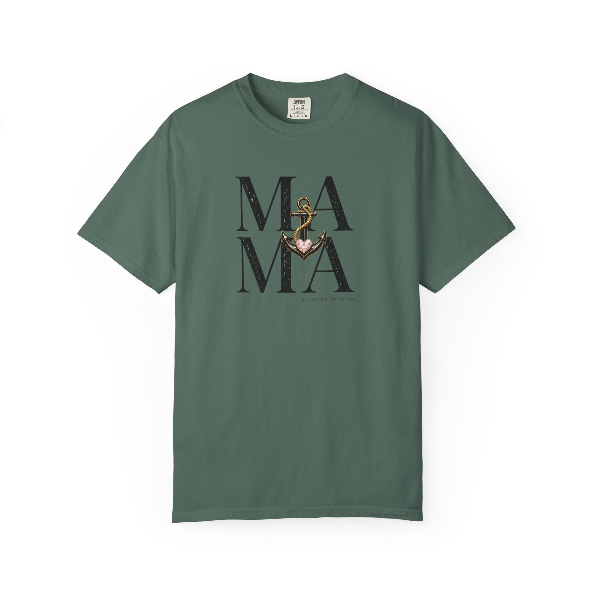 Mama Anchor T-Shirt — Nautical Mama Graphic Tee