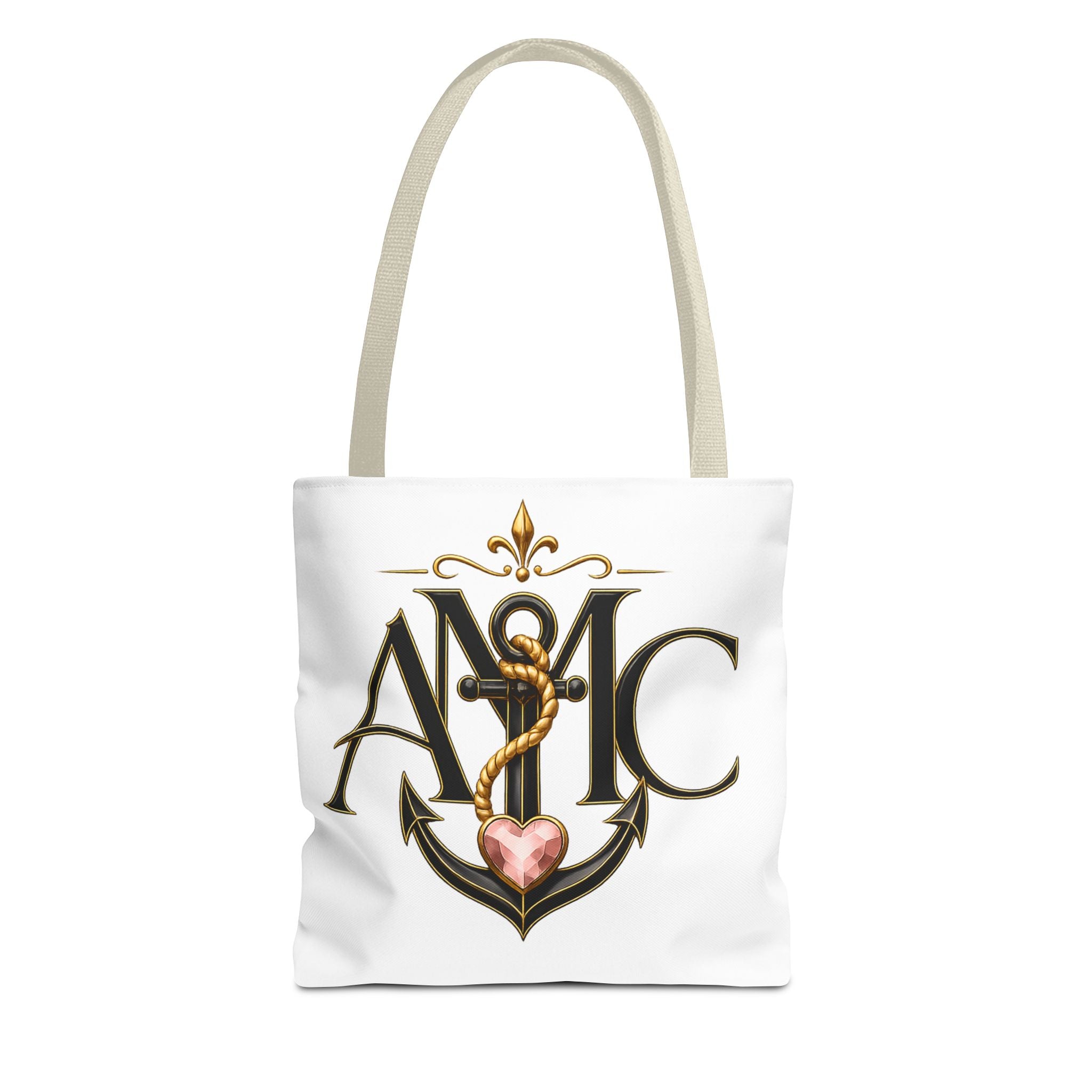 Anchored Mama Monogram Tote Bag | Vintage Anchor Market Tote