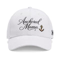 Anchored Mama Baseball Cap – Nautical Mom Hat with Anchor Accent