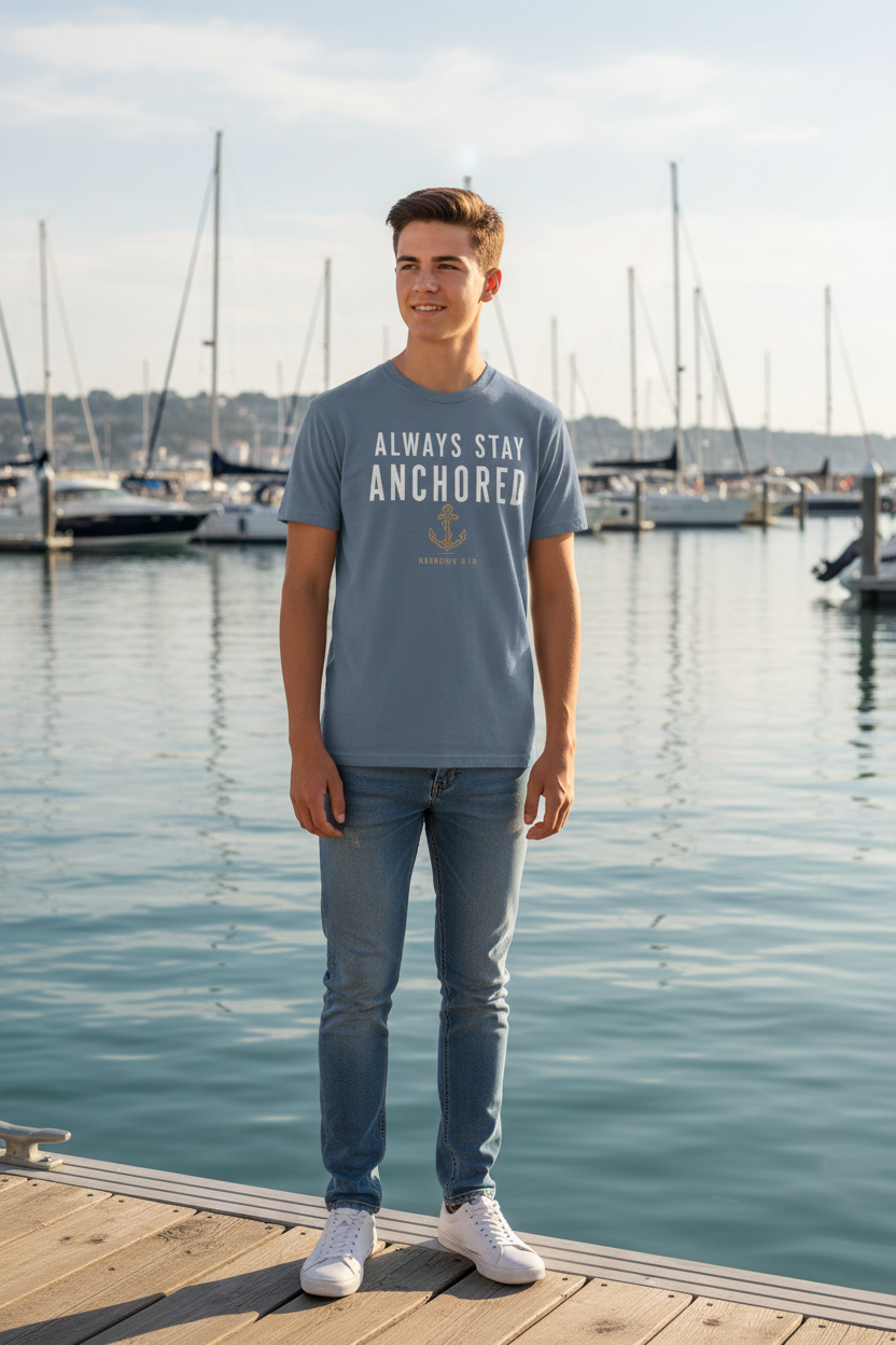 Always Stay Anchored Christian T-Shirt