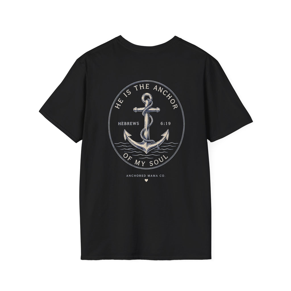 Faith T-Shirt — "Hope Holds. Because Jesus Does." Inspirational Christian Tee