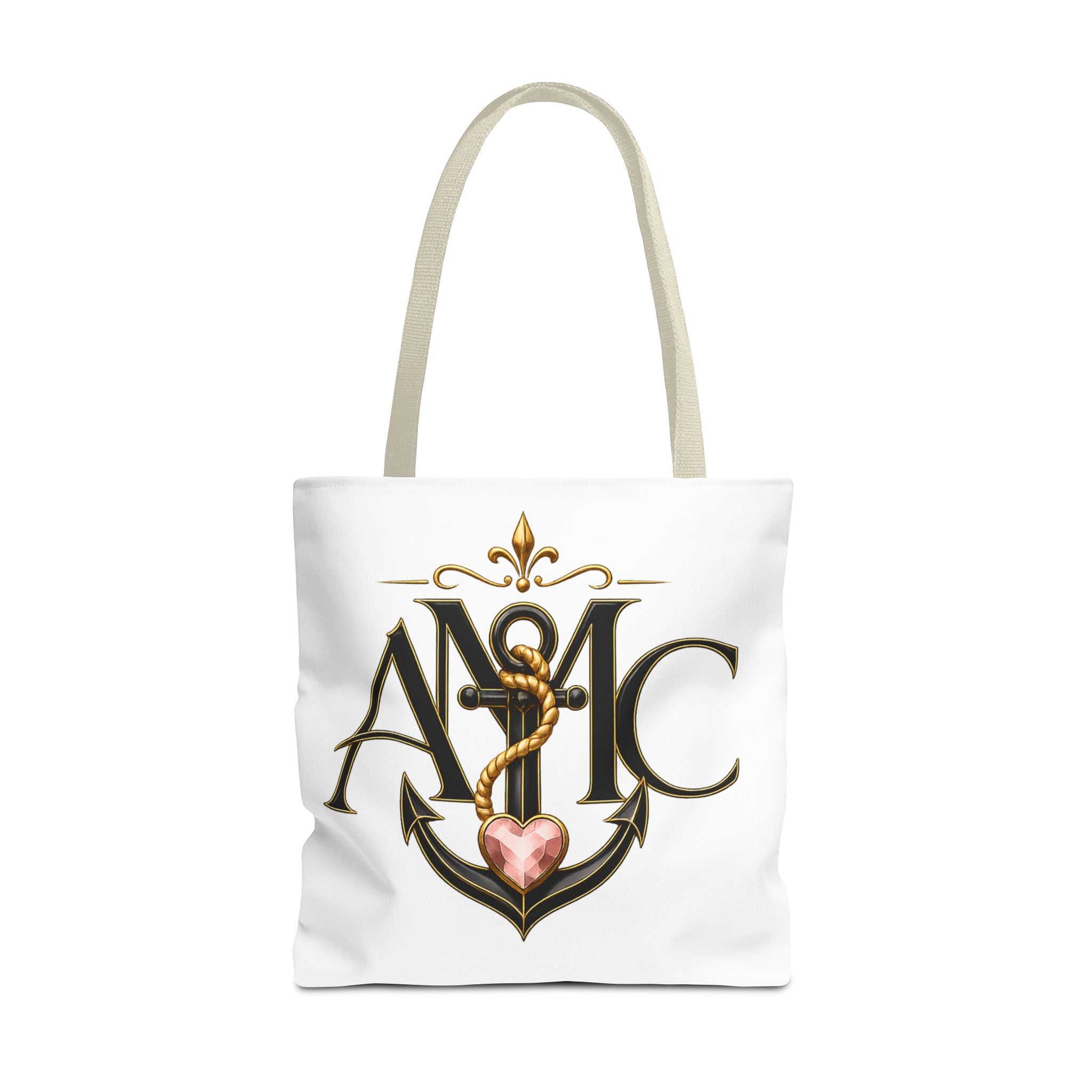 Anchored Mama Monogram Tote Bag | Vintage Anchor Market Tote