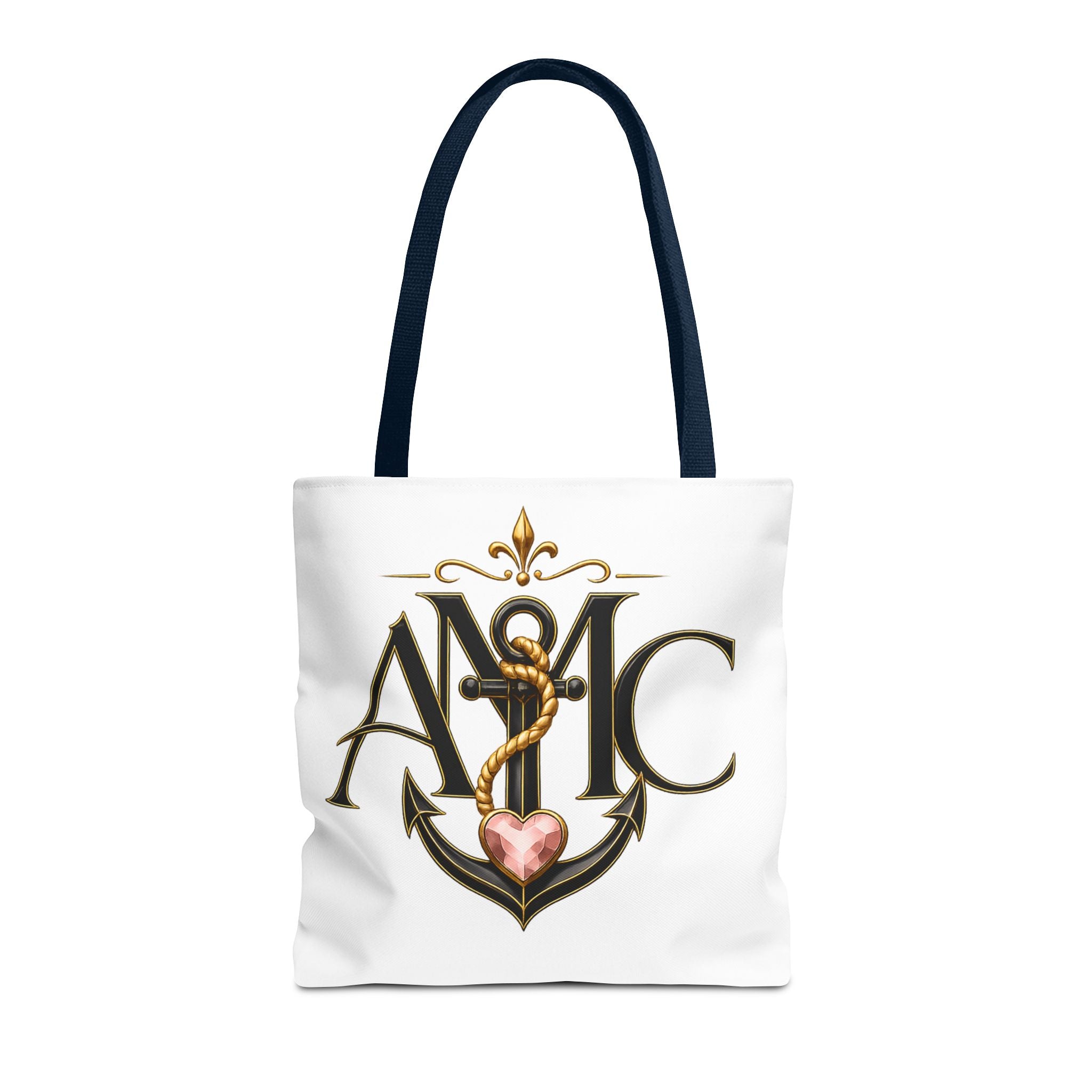 Anchored Mama Monogram Tote Bag | Vintage Anchor Market Tote