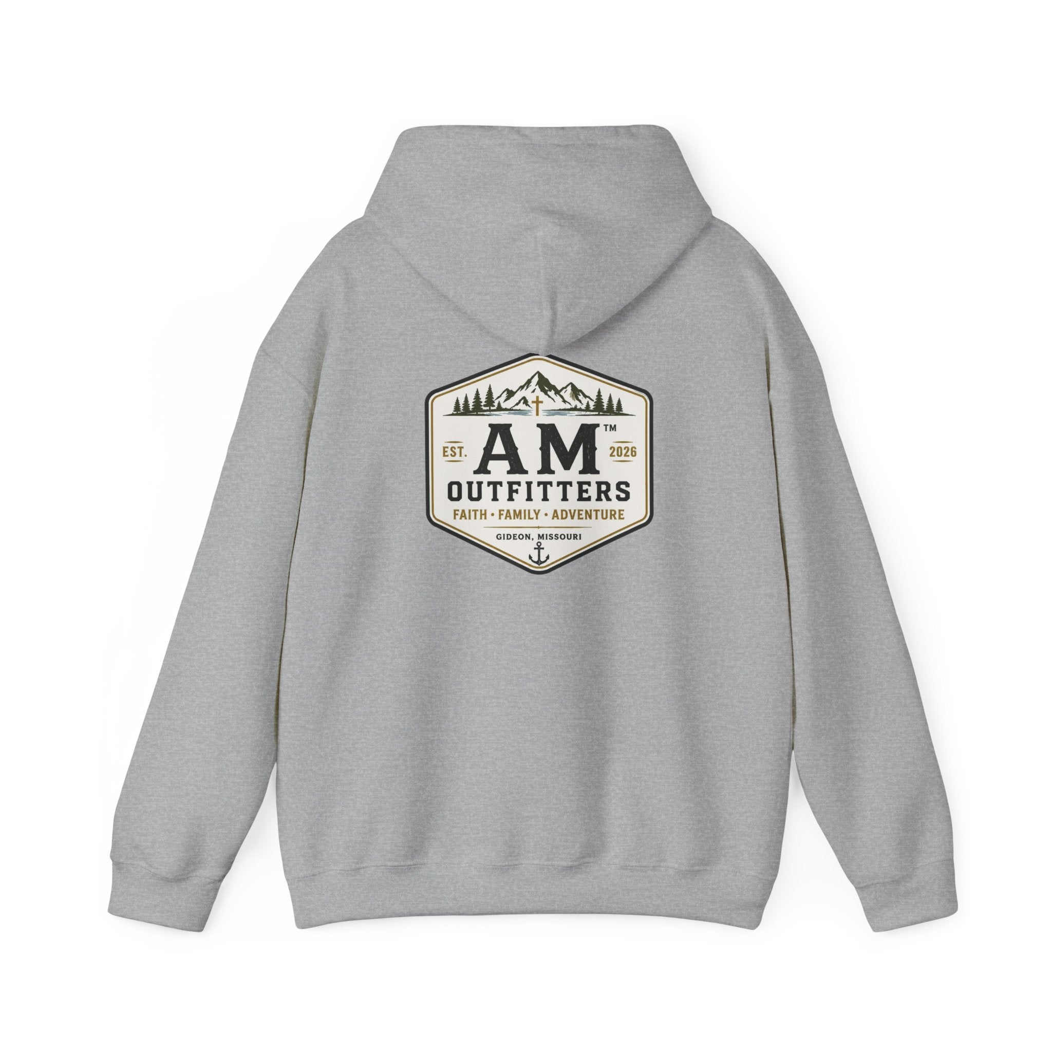 Outfitters Logo Hoodie — AM Outfitters Adventure Pullover