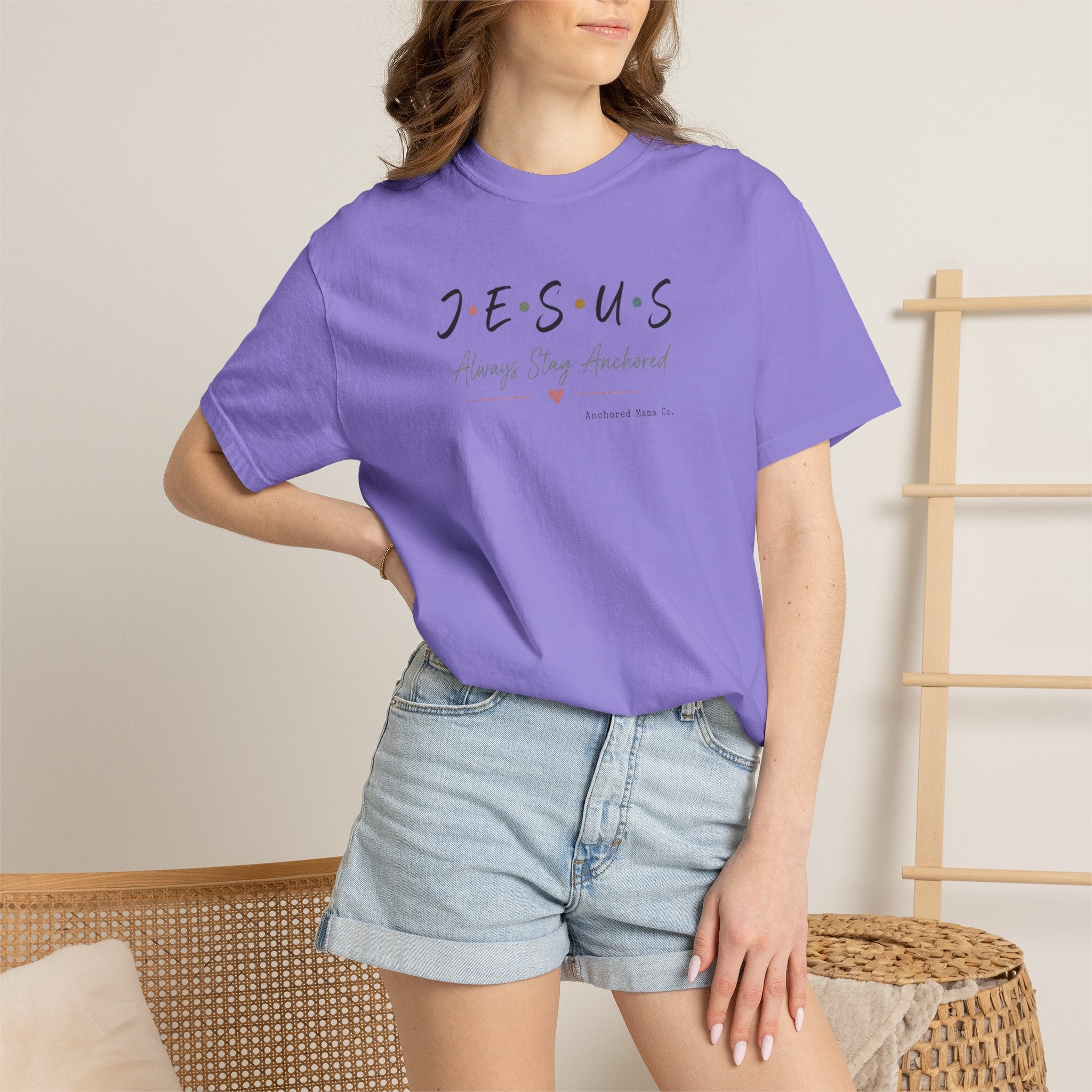 Jesus Always Stay Near Me T-Shirt — Faith-Based Christian Tee
