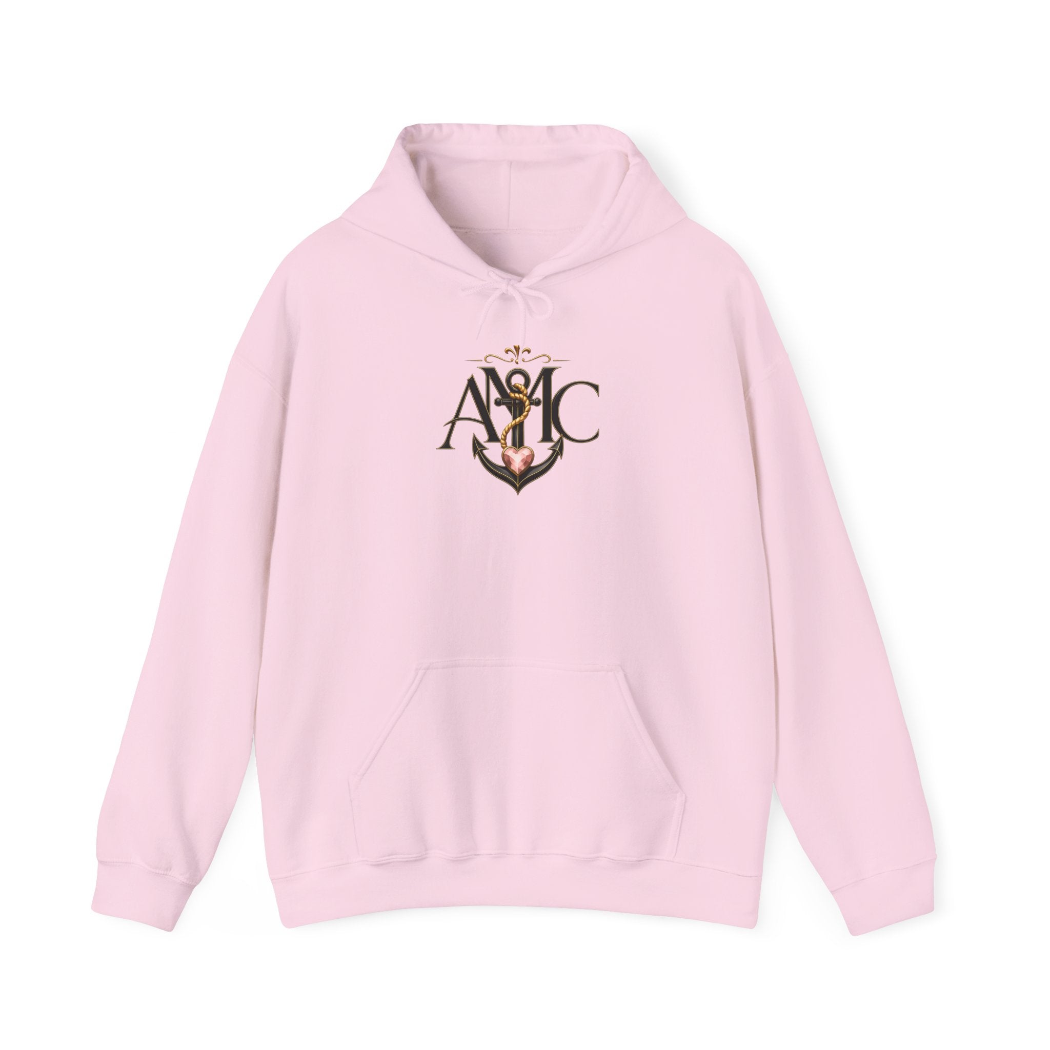 Vintage Monogram Hoodie | Anchored Mama Co.