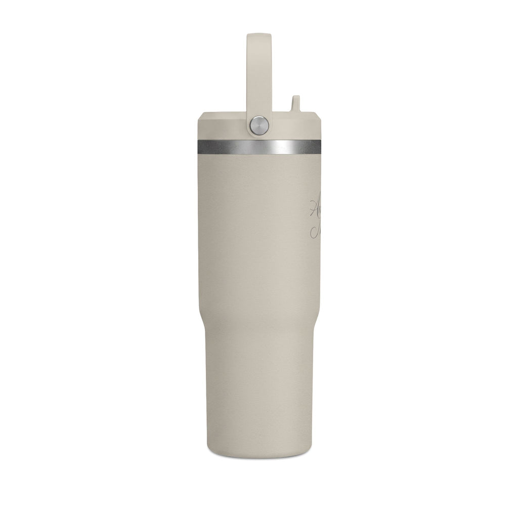 Anchored Mama 32oz Insulated Travel Tumbler with Handle | Christian Stainless Steel Straw Cup