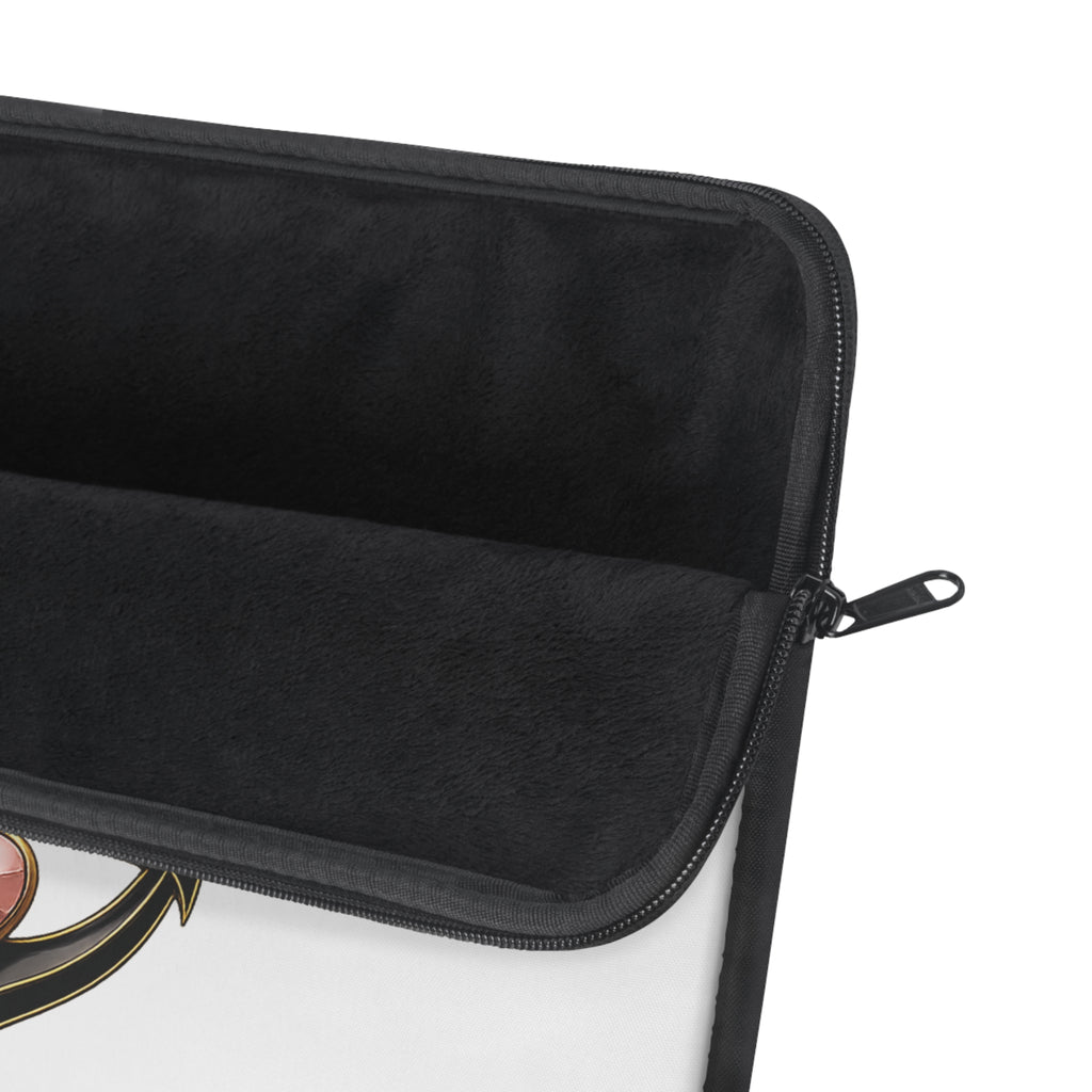 Anchor Heart Laptop Sleeve – Nautical Monogram A&C Protective Case