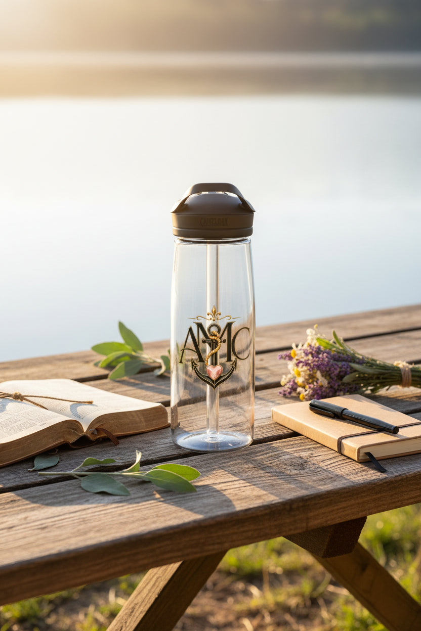 Anchor Heart Monogram Water Bottle — CamelBak Eddy® 20/25oz