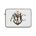 Anchor Heart Laptop Sleeve – Nautical Monogram A&C Protective Case