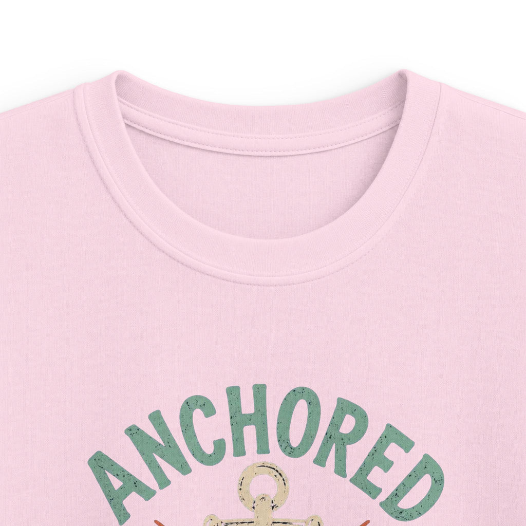Kids Anchor Crew T-Shirt — "Anchored Crew" Nautical Tee for Boys & Girls