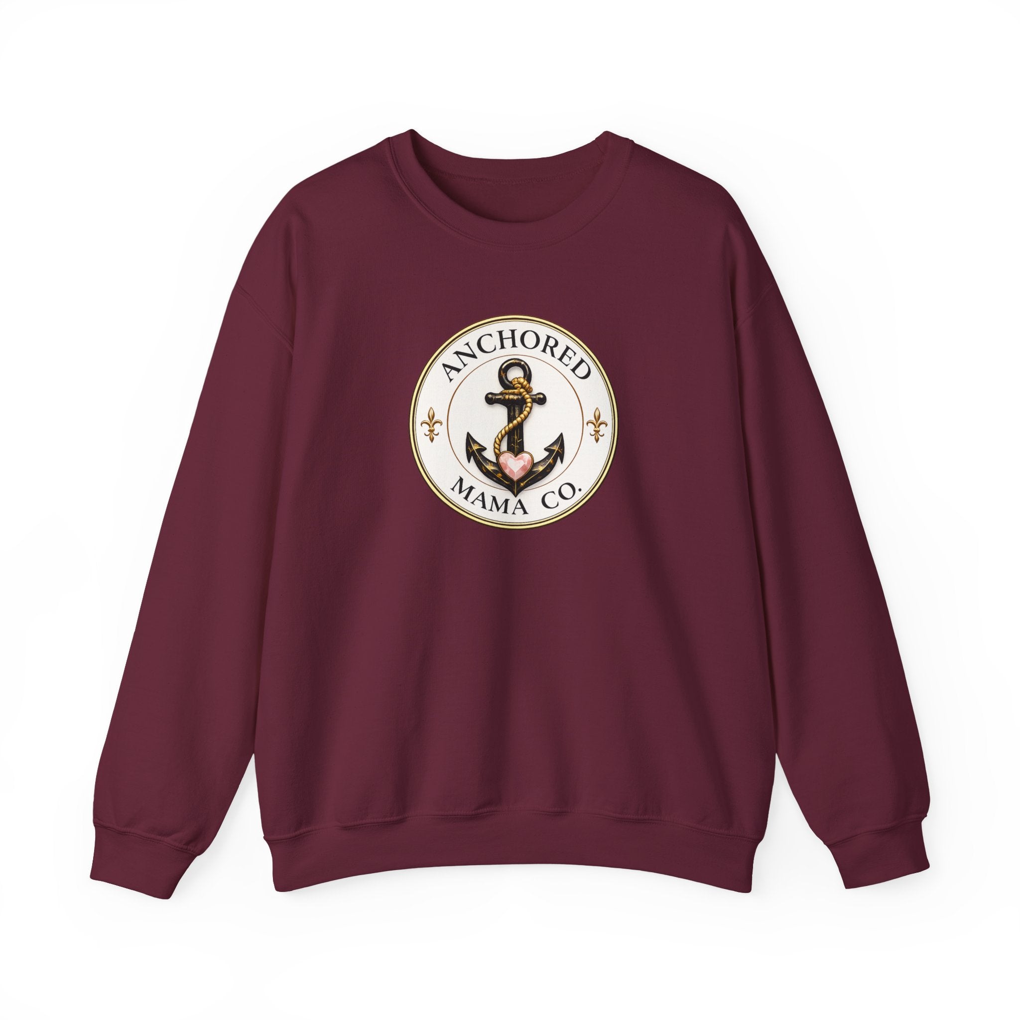 Anchored Mama Crewneck Sweatshirt | Anchored Mama Co.