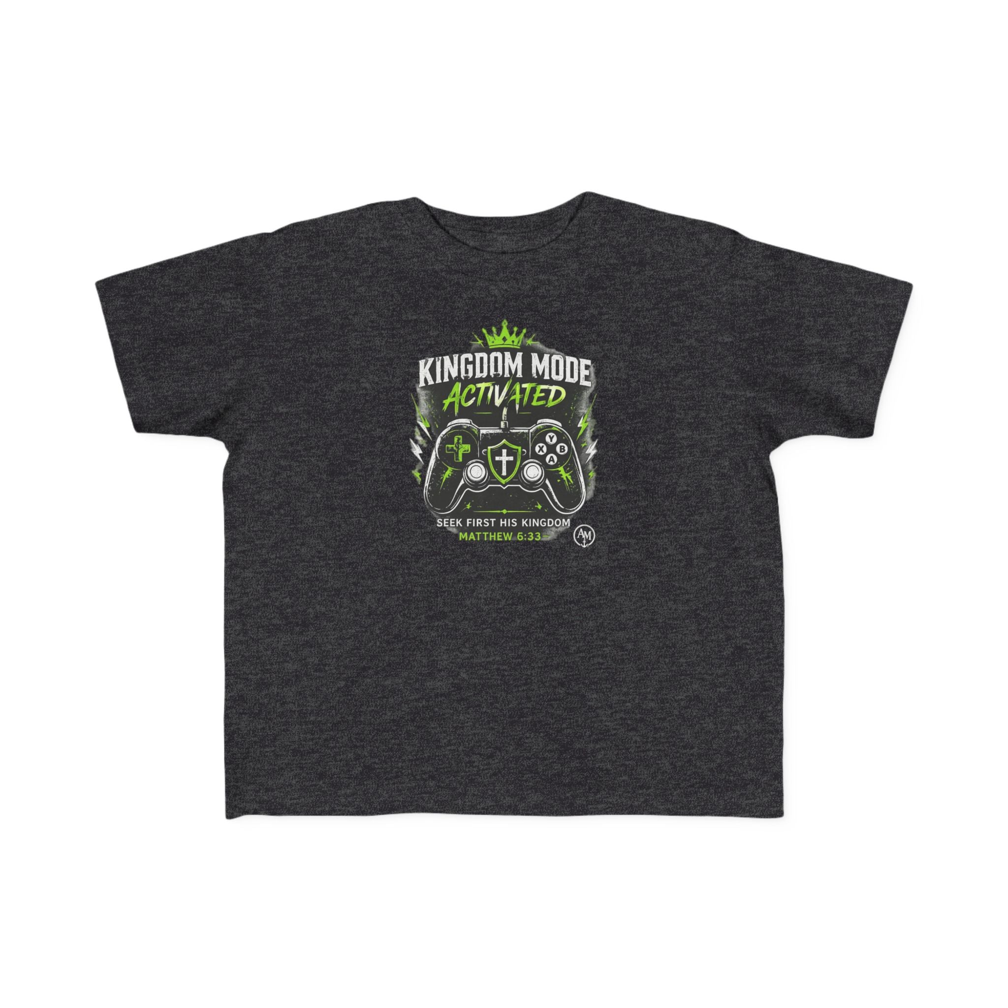 Toddler Tee - "Kingdom Mode Activated" Video Game Controller Graphic