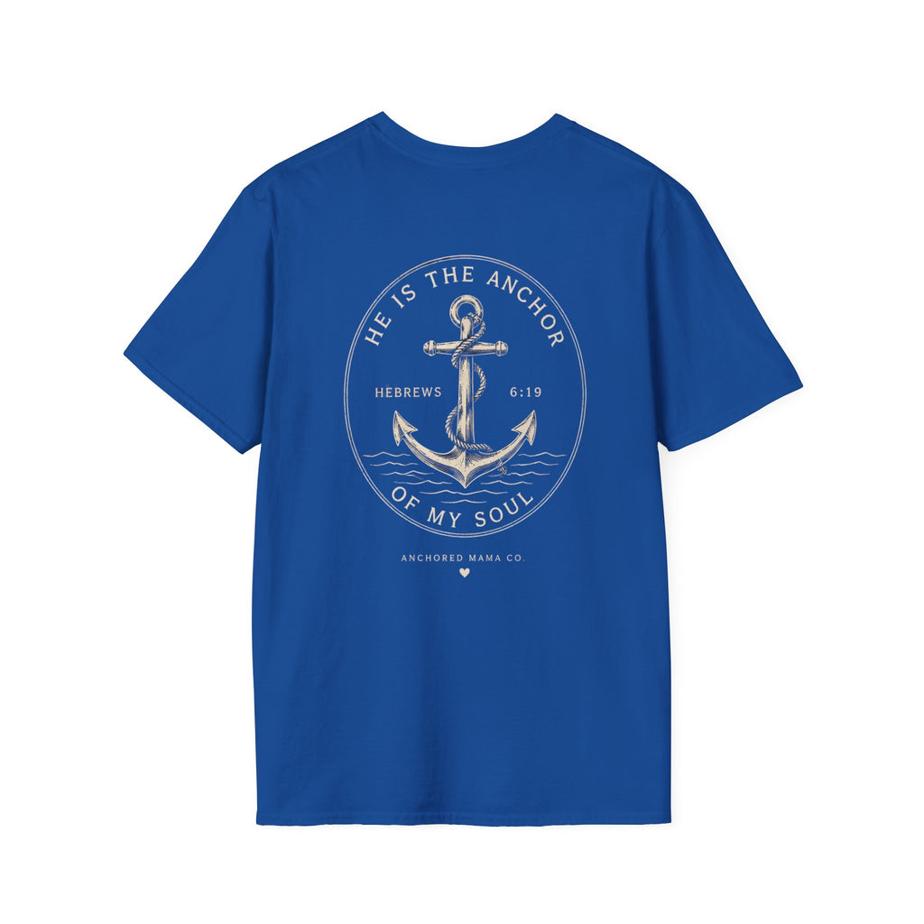 Faith T-Shirt — "Hope Holds. Because Jesus Does." Inspirational Christian Tee