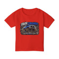 Toddler T-Shirt — "Faith Crusher" Monster Truck Christian Graphic