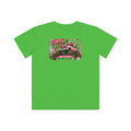 Kids Mud & Gracie Off‑Road Truck Tee — Pink Girls’ Dirt Bike Adventure Shirt