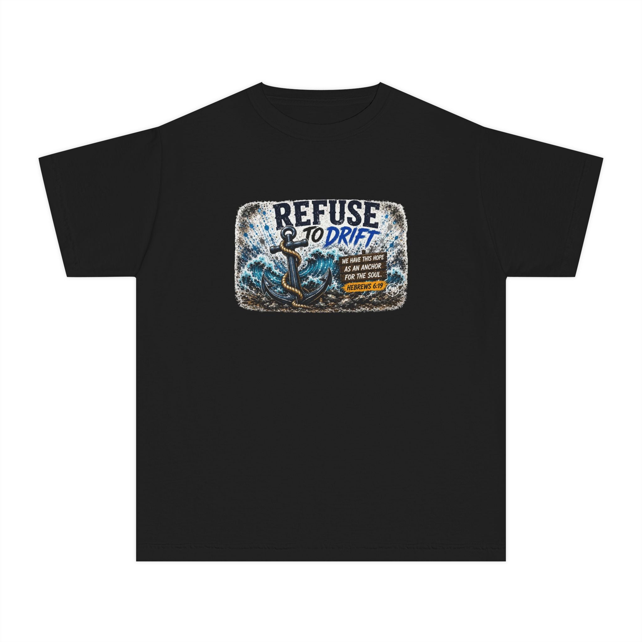 Refuse to Drift Youth Tee — Ocean Rescue Surf Life-Saving Shirt