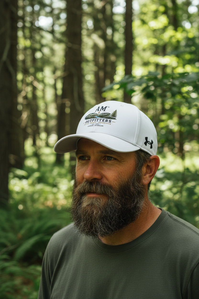Outdoor Logo Cap — AM Outfitters Embroidered Baseball Hat