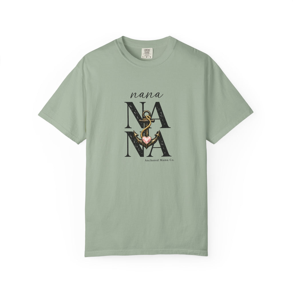 Nana Stacked Anchor T-Shirt | Cherished Title