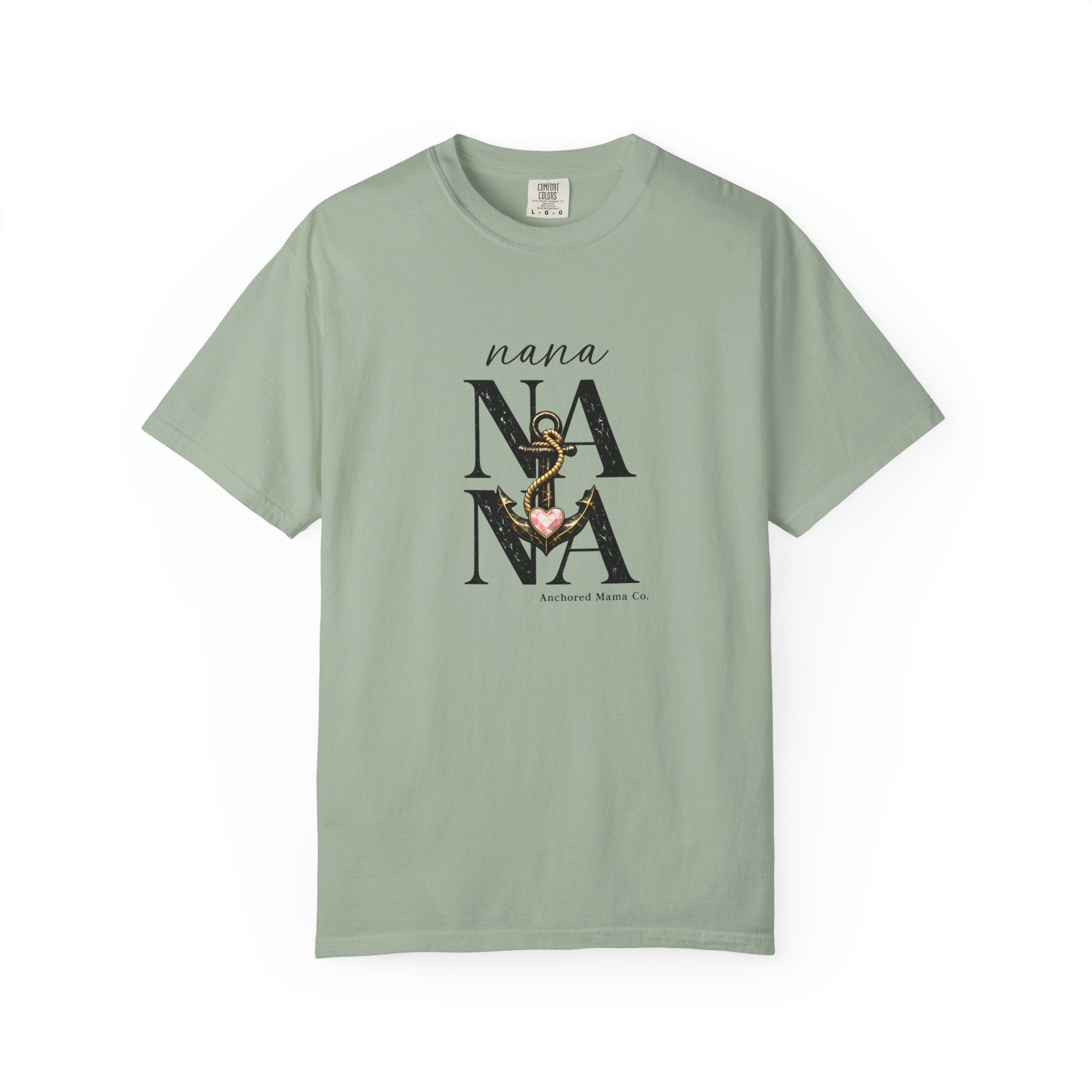 Nana Stacked Anchor T-Shirt | Cherished Title
