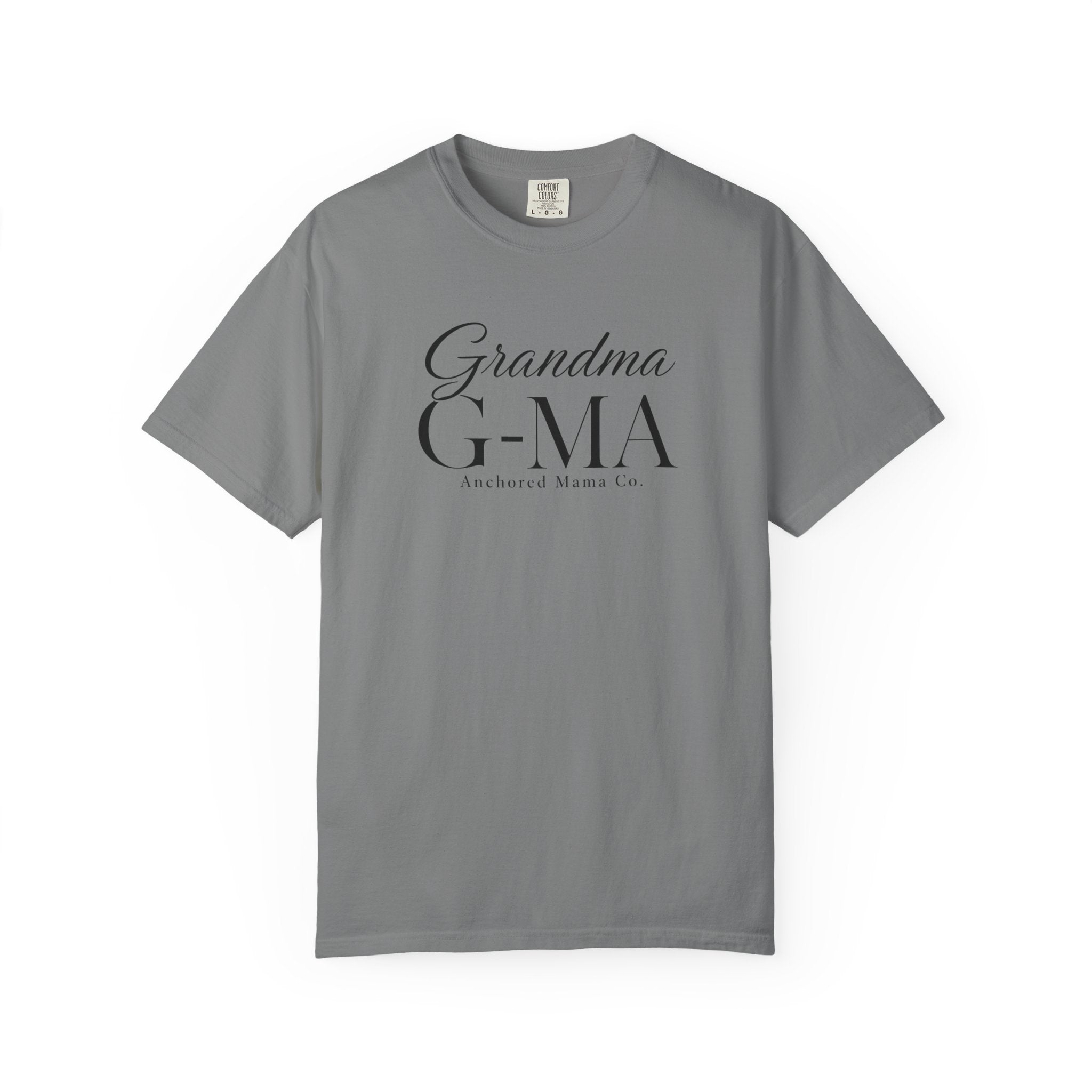 Grandma G-MA Graphic T-Shirt — 'Grandma G-MA' Casual Tee for Mothers & Grandmothers