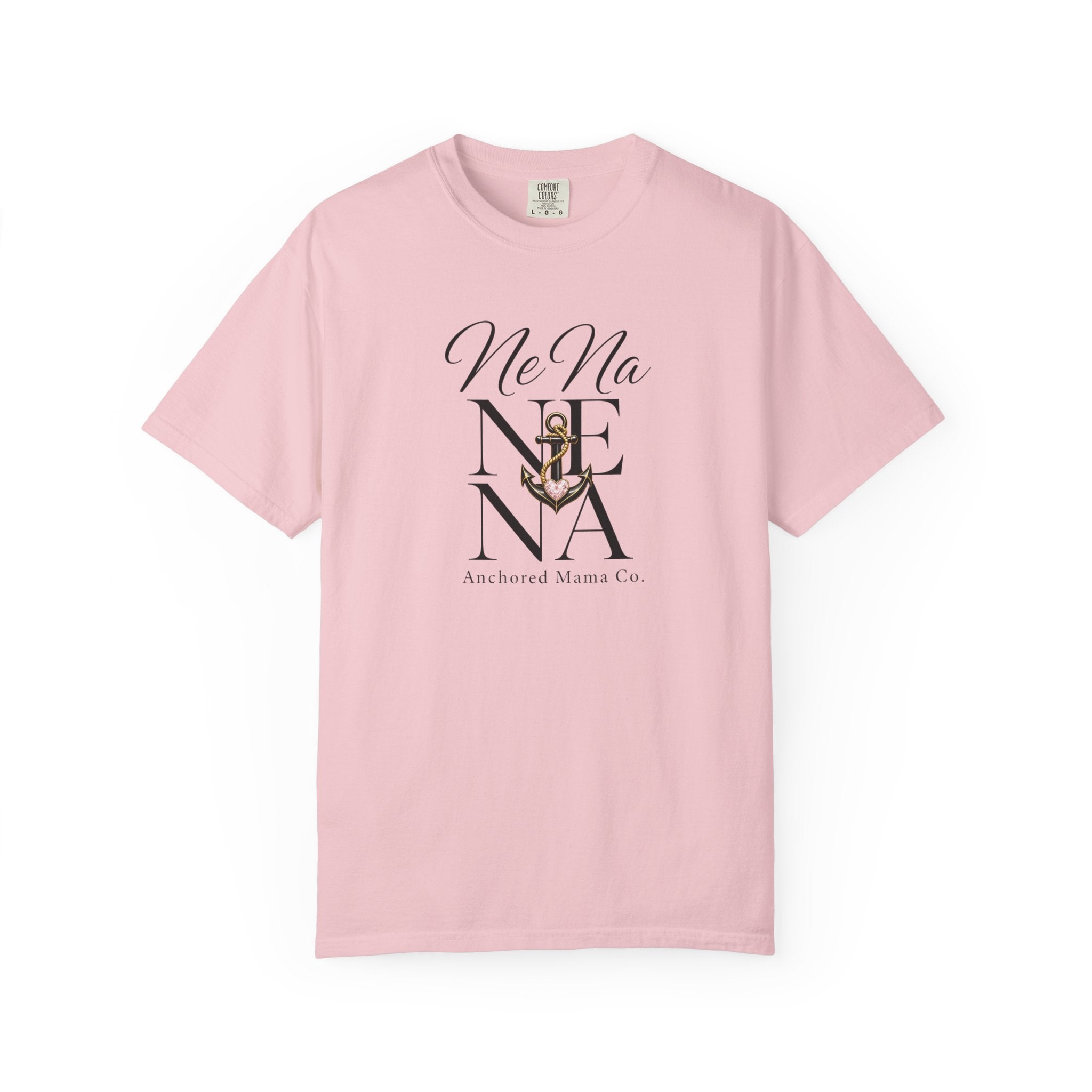 NeNa Anchor Graphic T-Shirt — Coastal Nautical Crew Tee