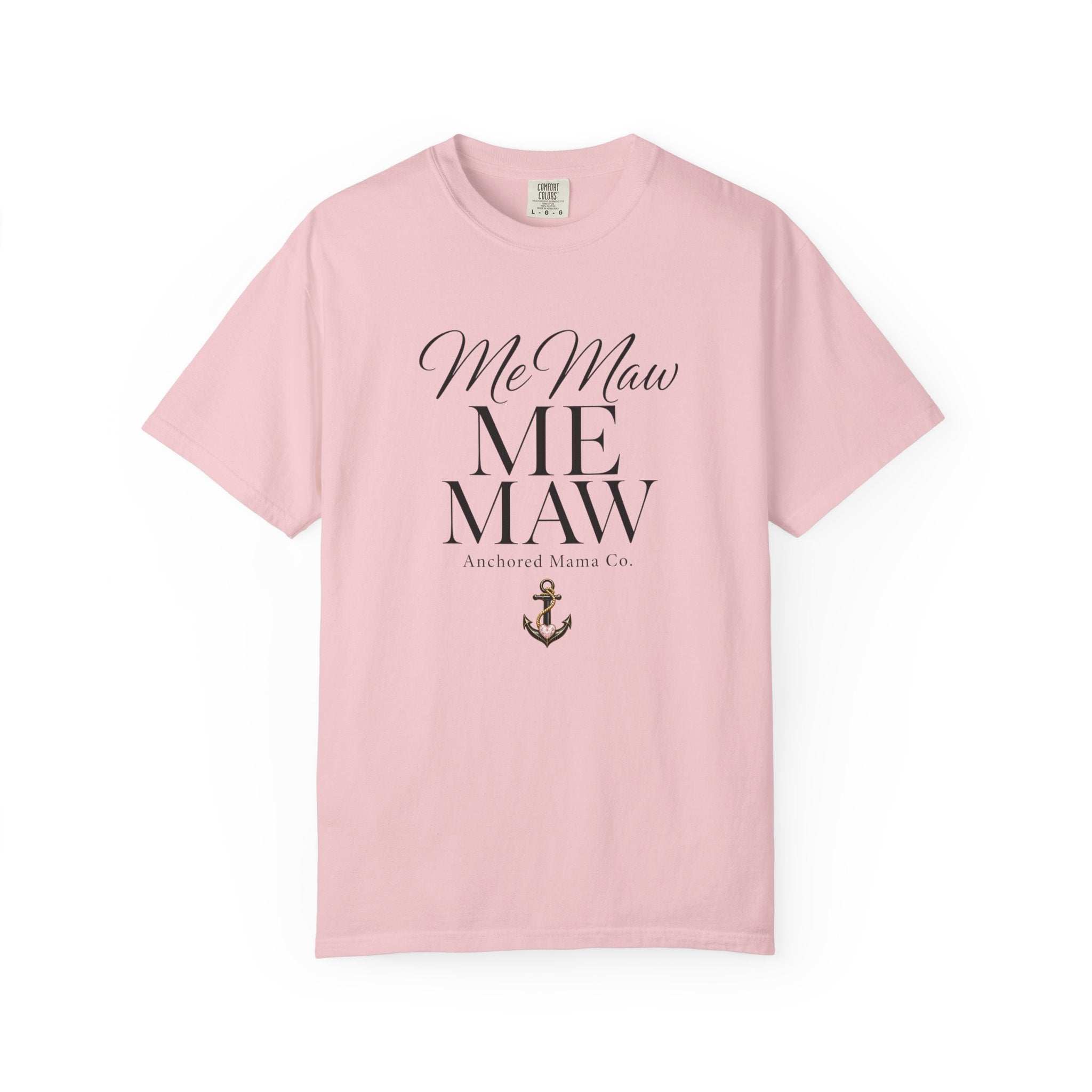 MeMaw Graphic T‑Shirt – "Me Maw" Vintage Anchor Mama Tee