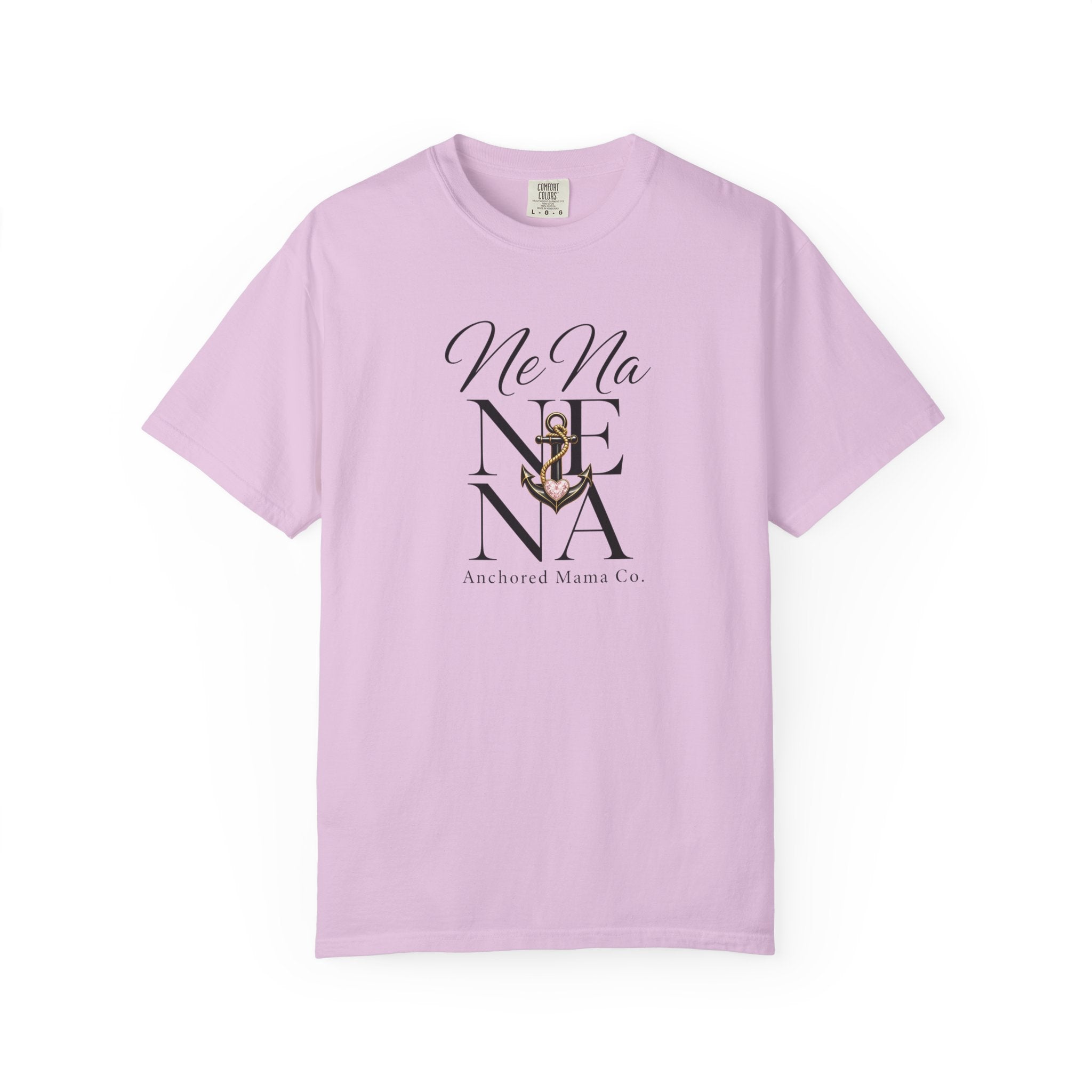 NeNa Anchor Graphic T-Shirt — Coastal Nautical Crew Tee