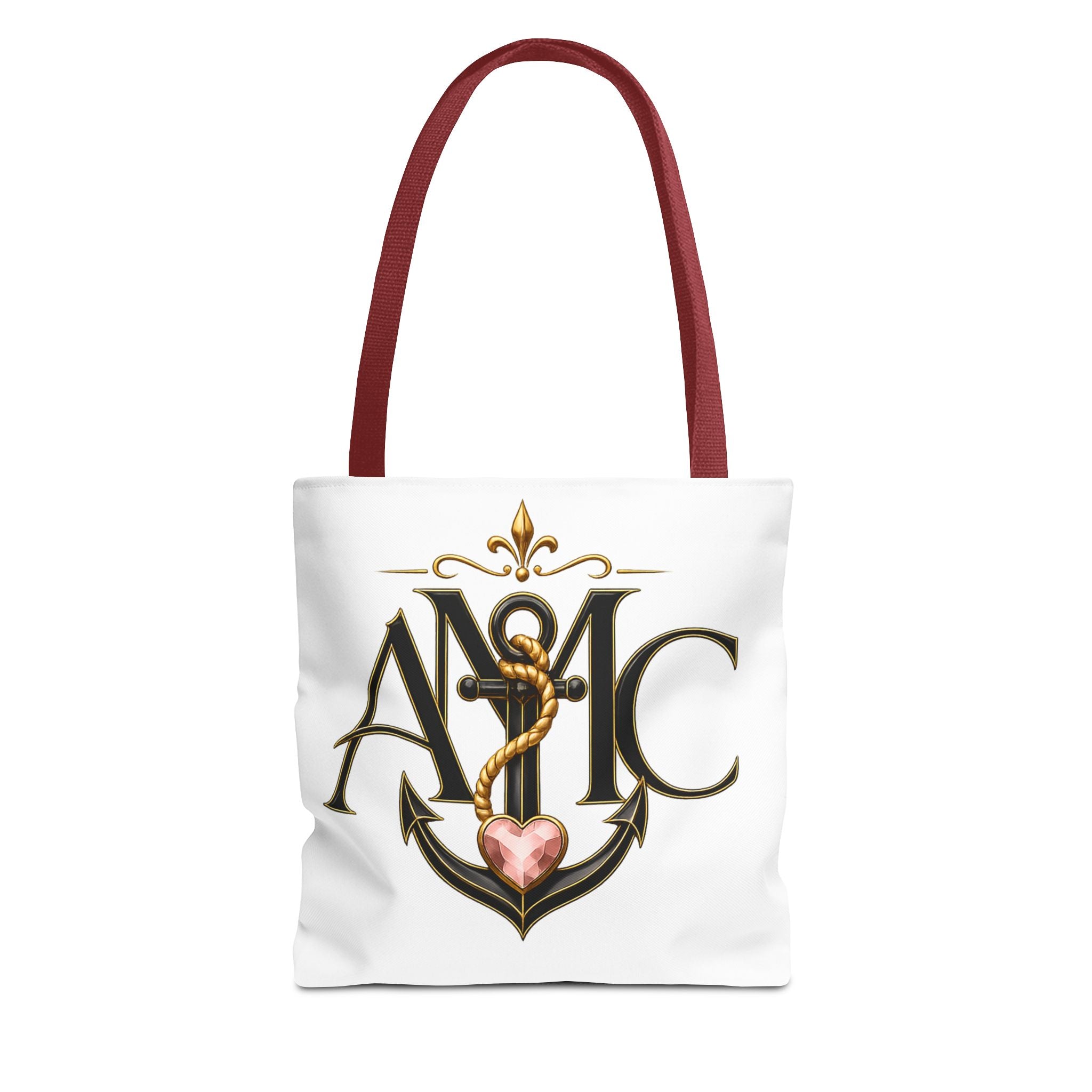Anchored Mama Monogram Tote Bag | Vintage Anchor Market Tote