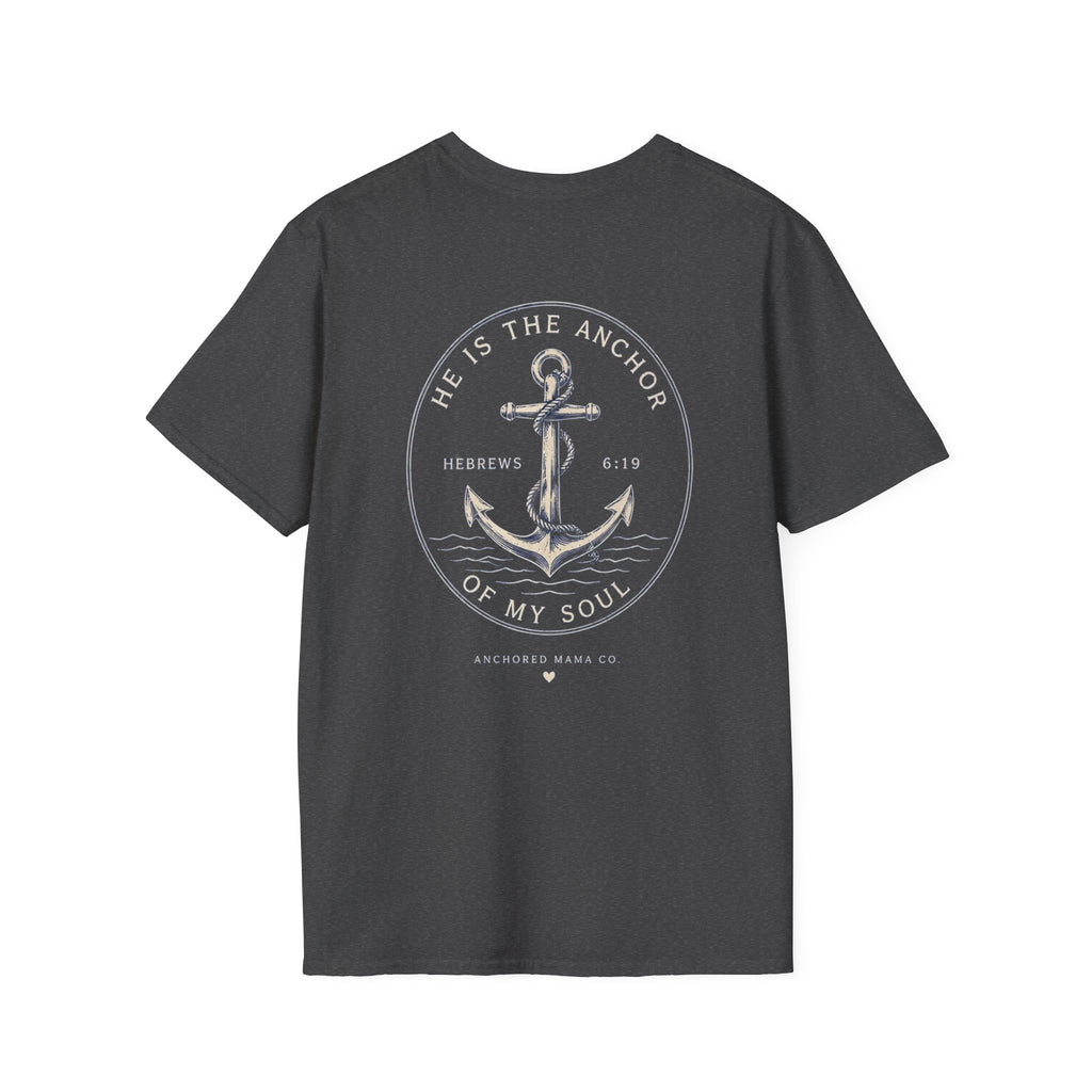 Faith T-Shirt — "Hope Holds. Because Jesus Does." Inspirational Christian Tee
