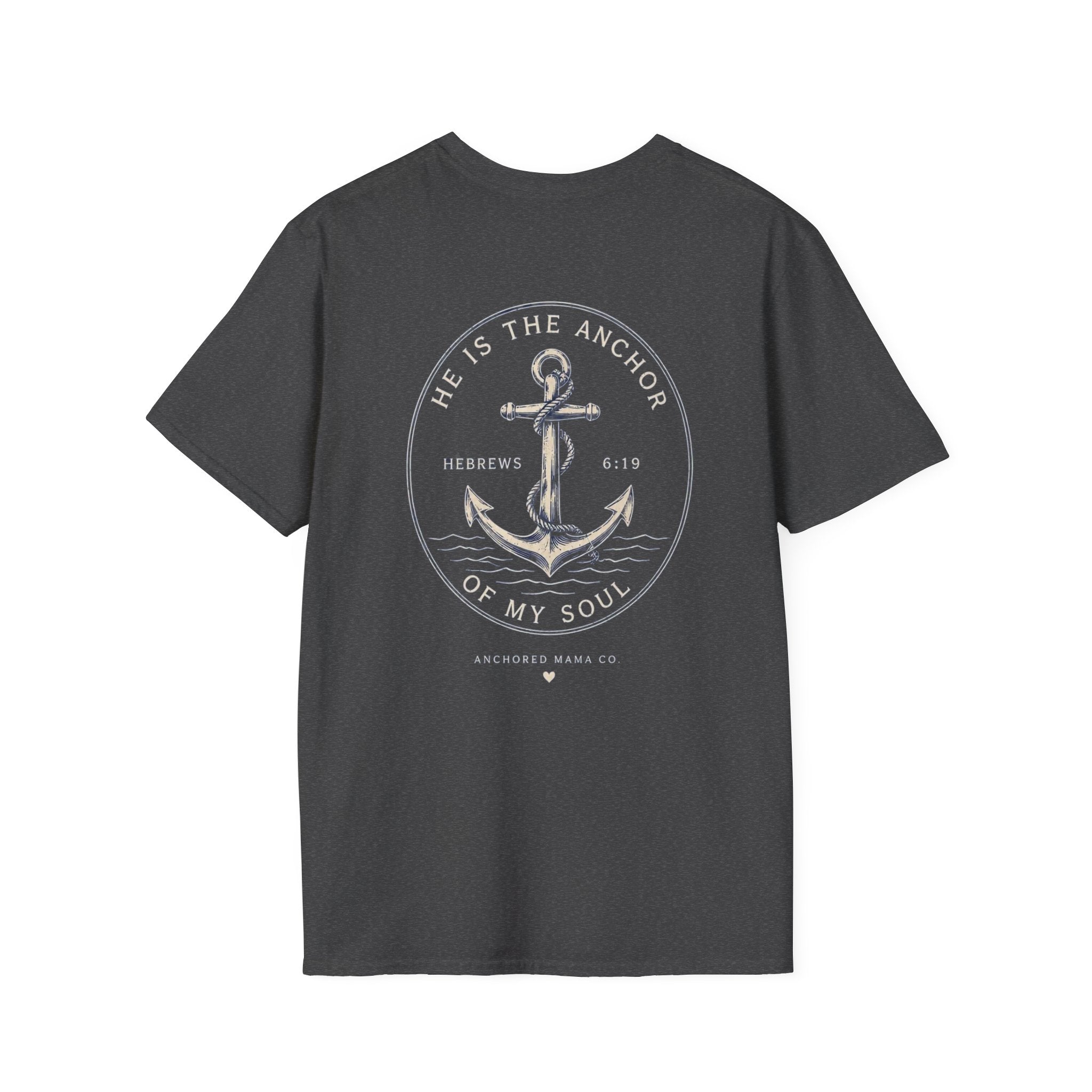 Faith T-Shirt — "Hope Holds. Because Jesus Does." Inspirational Christian Tee