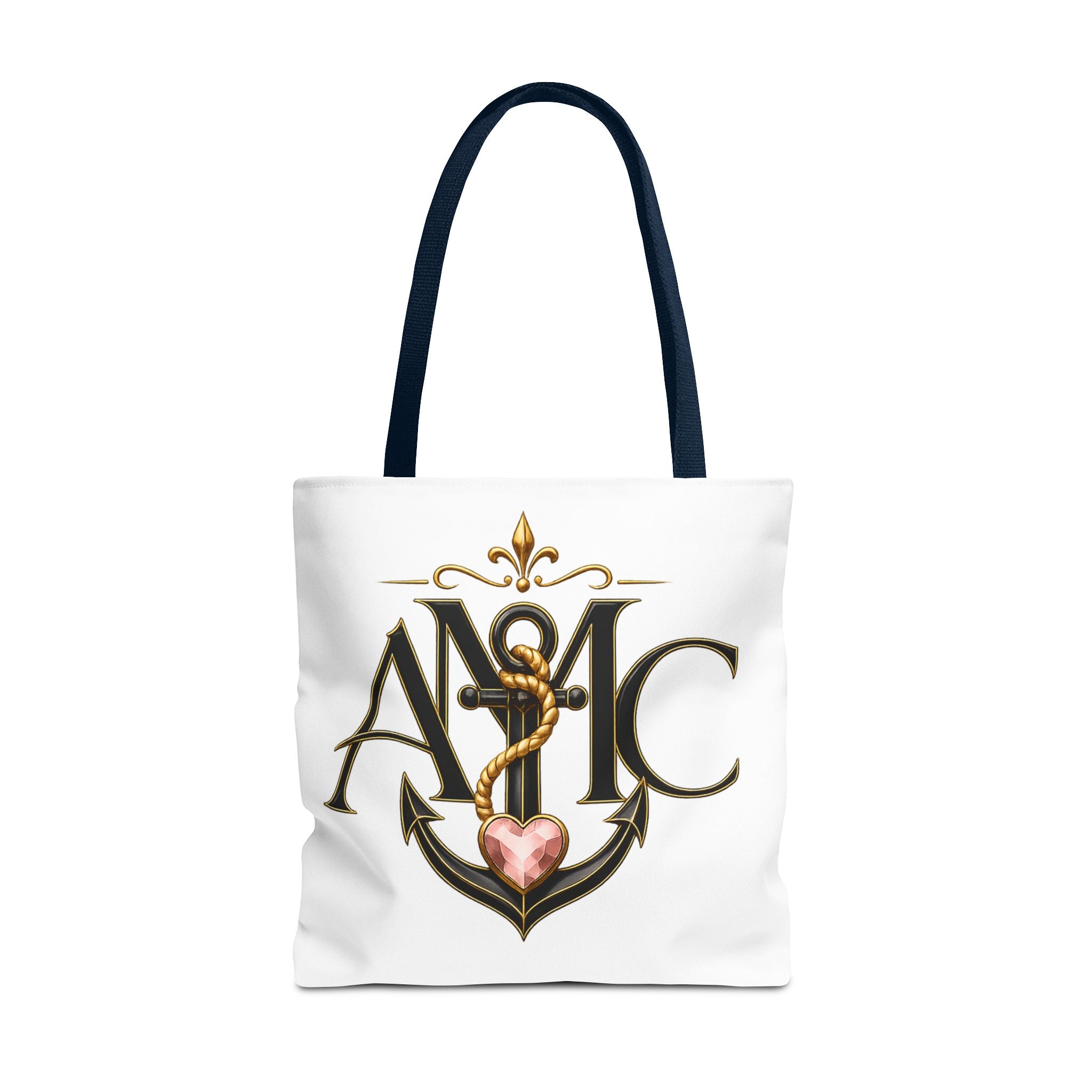 Anchored Mama Monogram Tote Bag | Vintage Anchor Market Tote