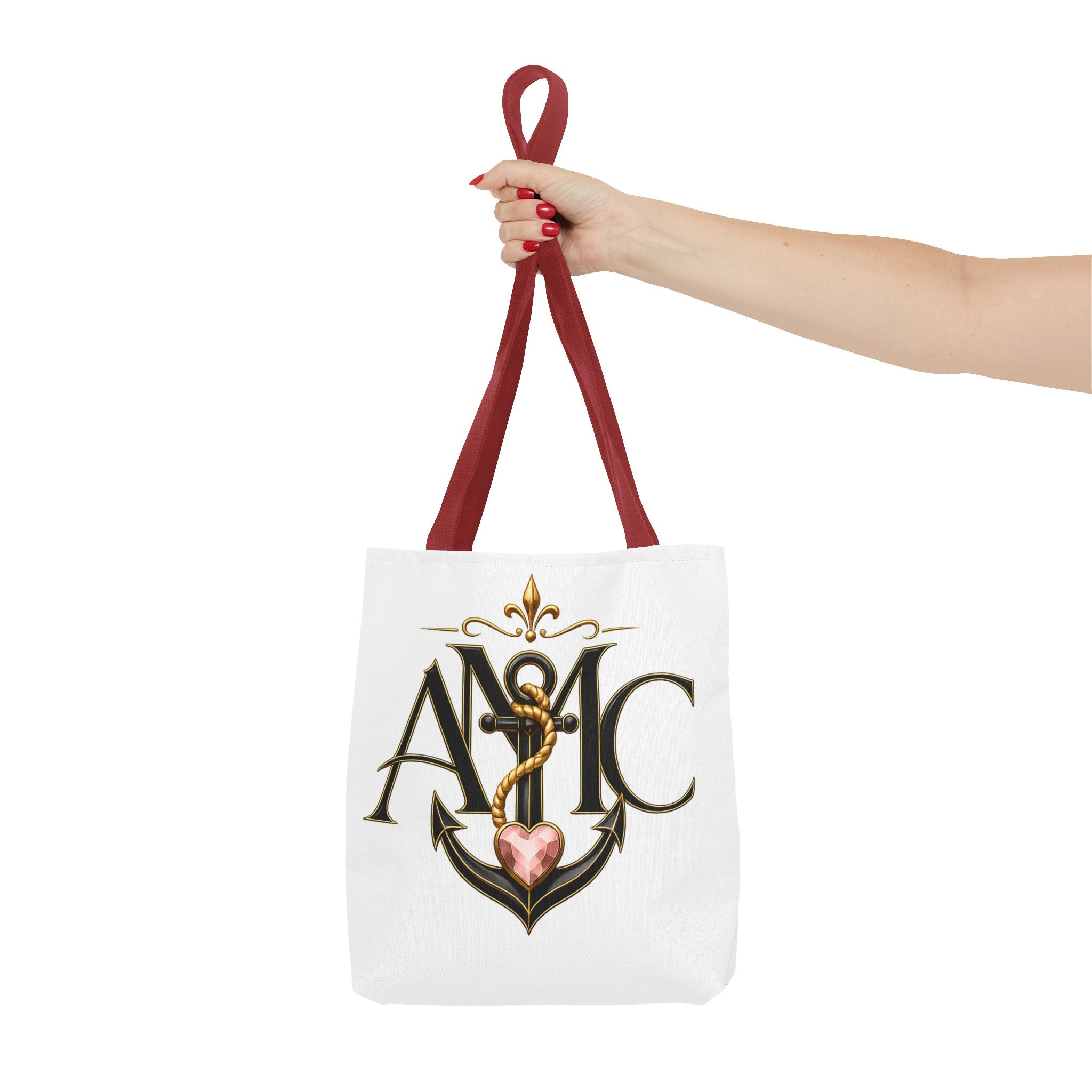 Anchored Mama Monogram Tote Bag | Vintage Anchor Market Tote