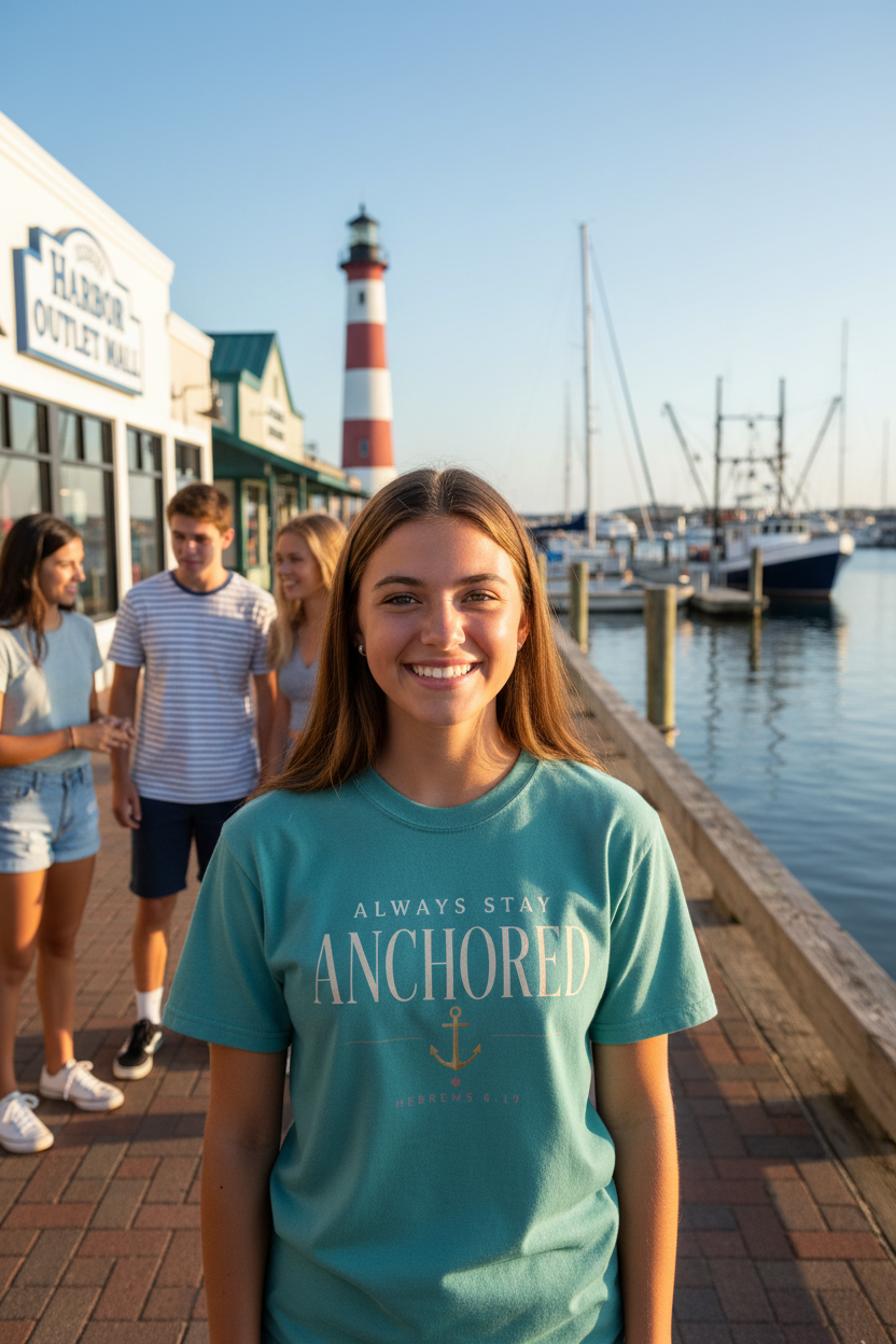 Always Stay Anchored Christian T-Shirt