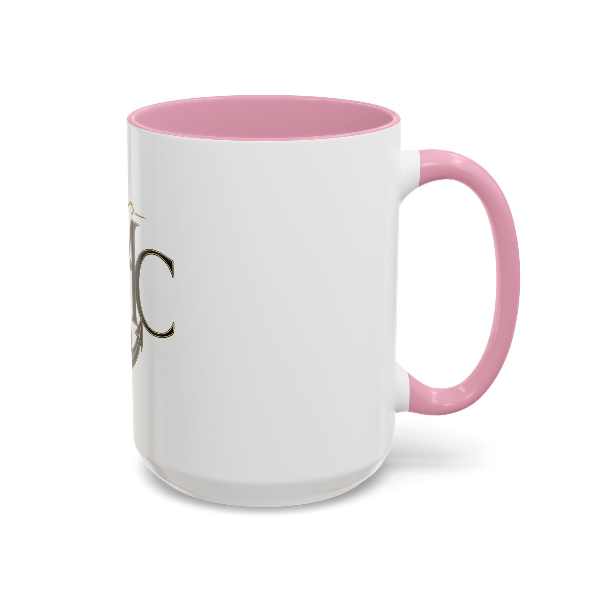 Anchor Heart Monogram Ceramic Mug | Anchored Mama Co. | 11oz & 15oz Coffee Cup