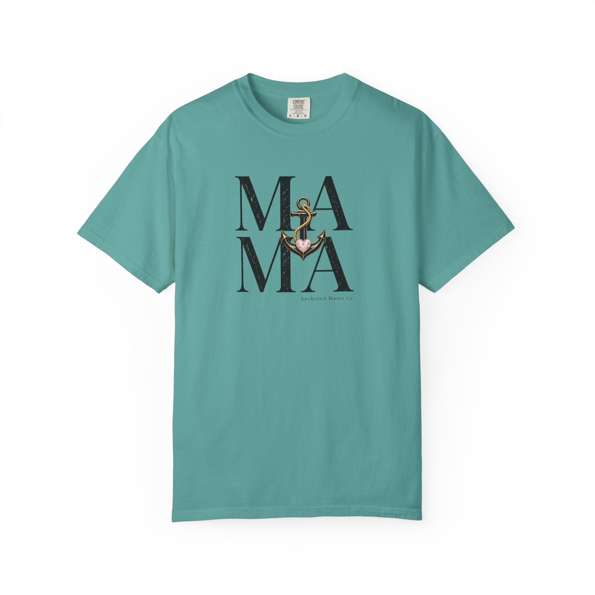 Mama Anchor T-Shirt — Nautical Mama Graphic Tee
