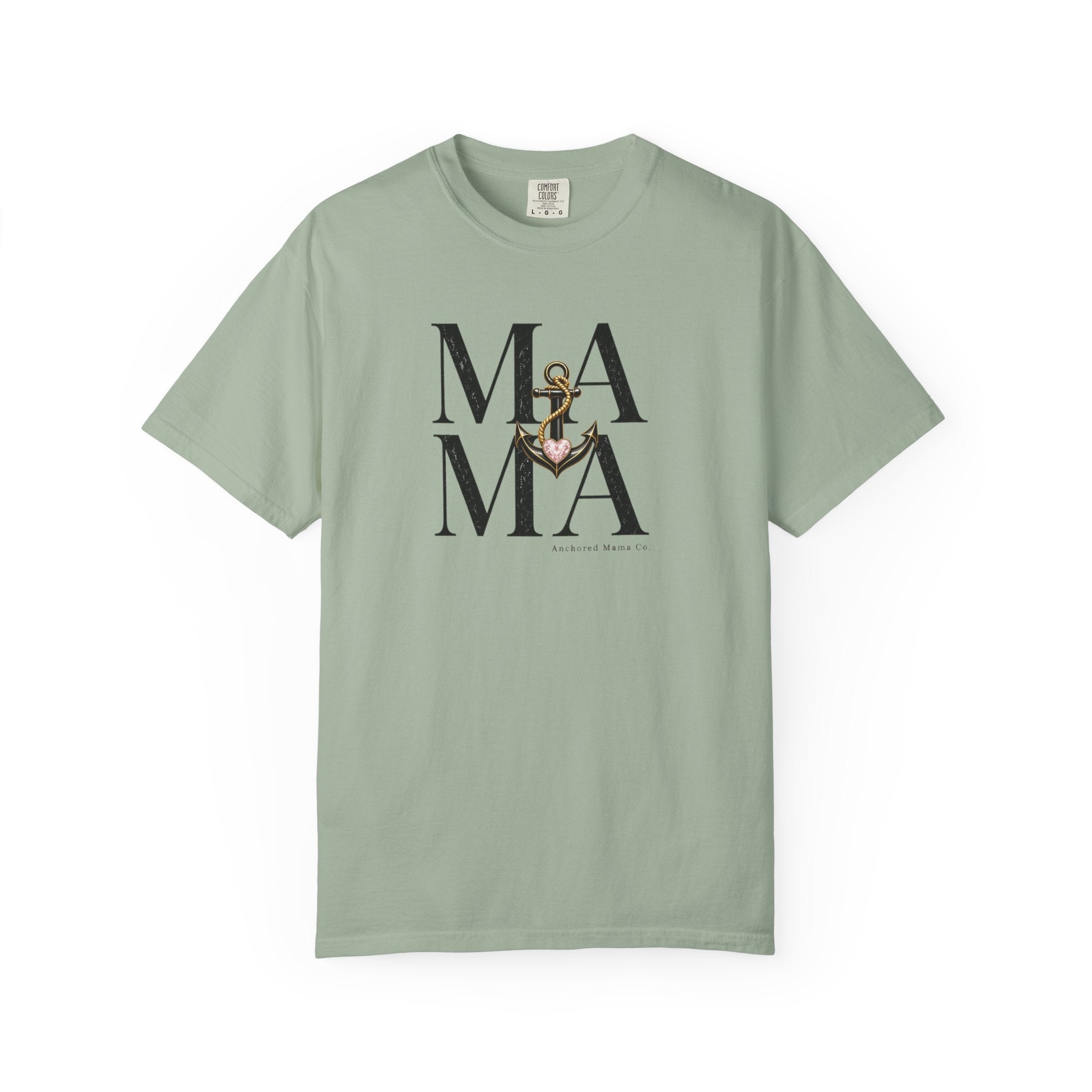 Mama Anchor T-Shirt — Nautical Mama Graphic Tee