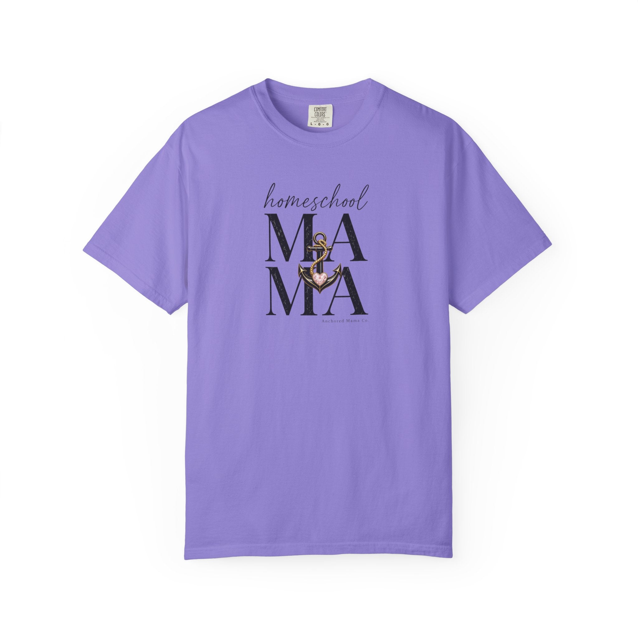 Homeschool Mama T-Shirt — Cozy Mom Graphic Tee for Homeschooling Parents