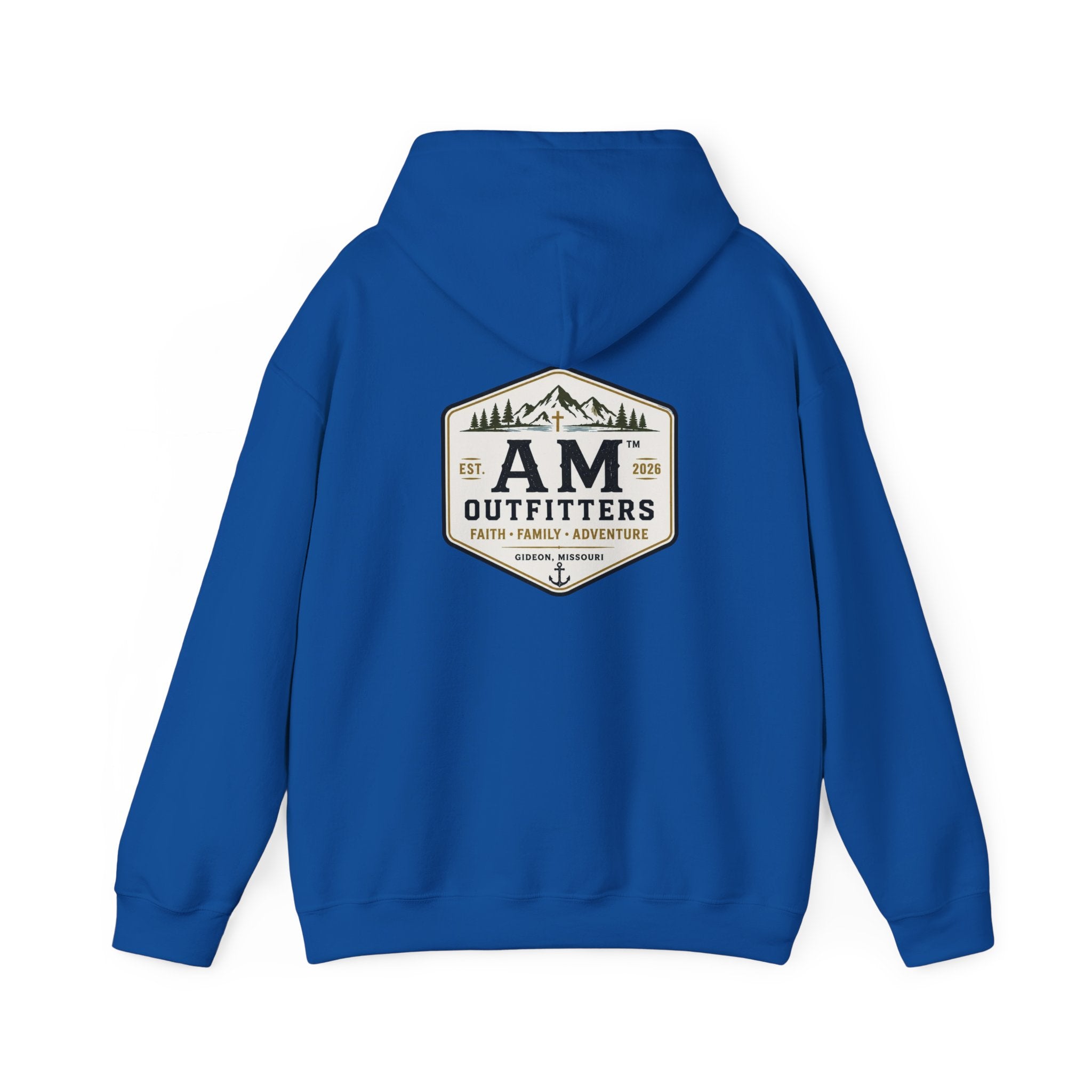Outfitters Logo Hoodie — AM Outfitters Adventure Pullover