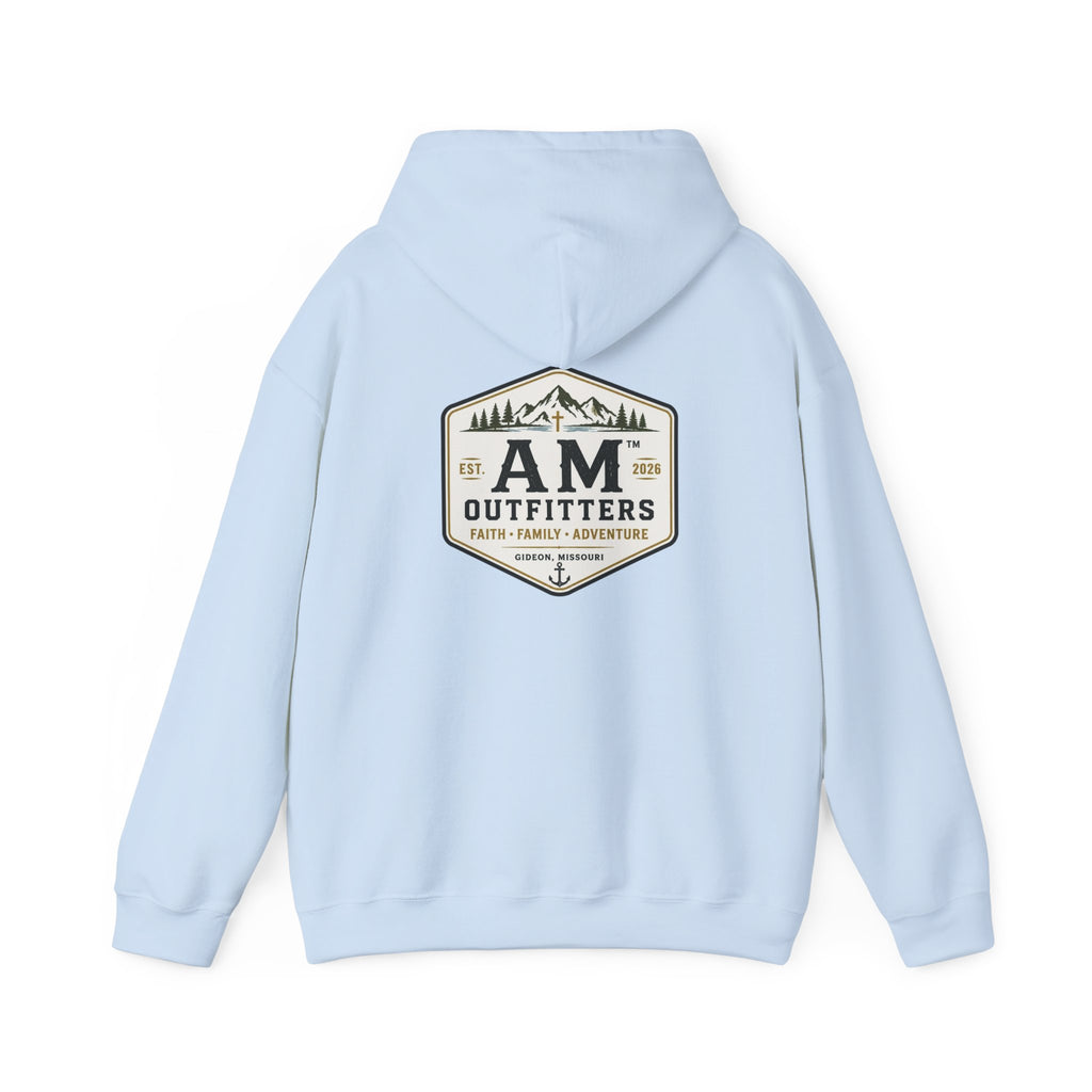 Outfitters Logo Hoodie — AM Outfitters Adventure Pullover