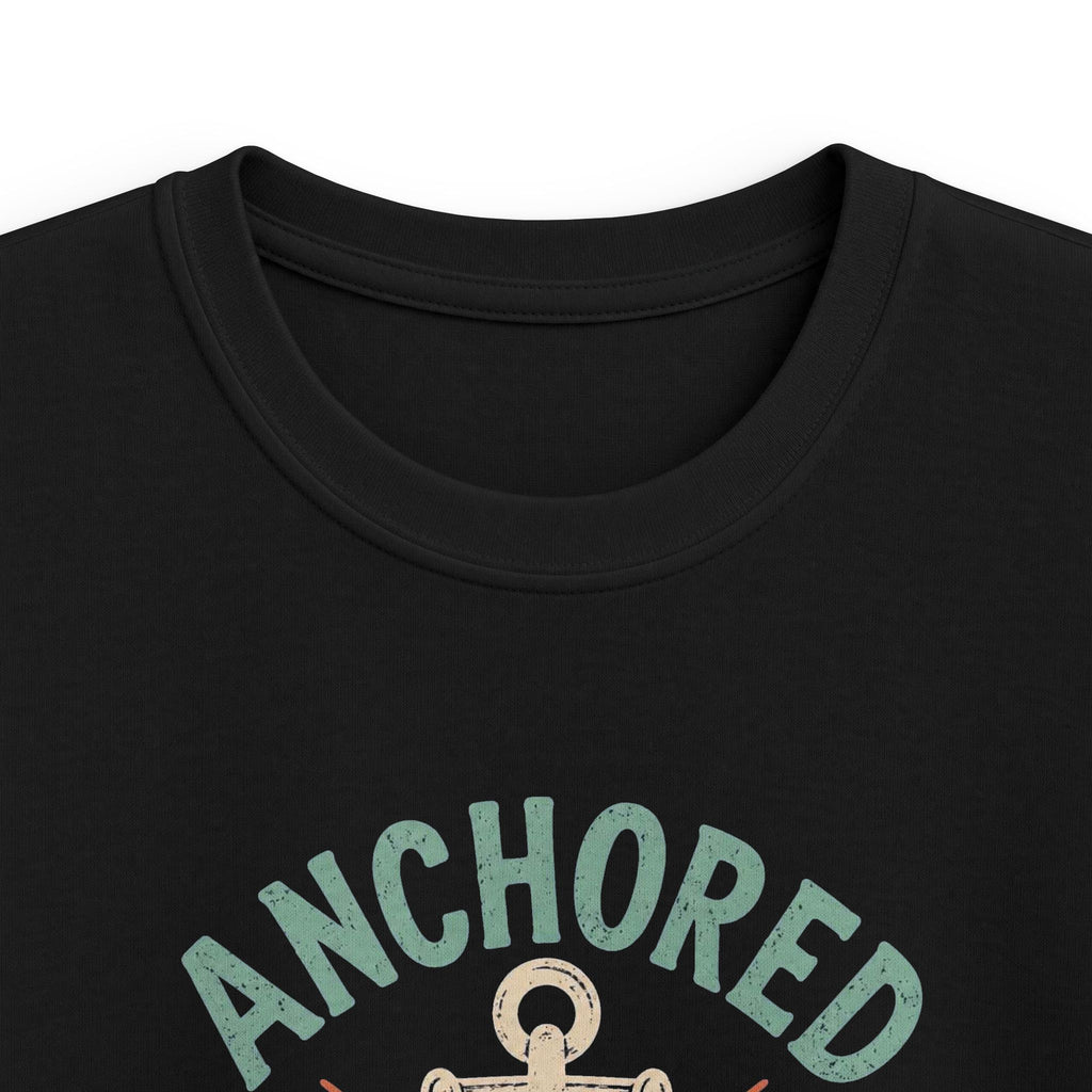Kids Anchor Crew T-Shirt — "Anchored Crew" Nautical Tee for Boys & Girls