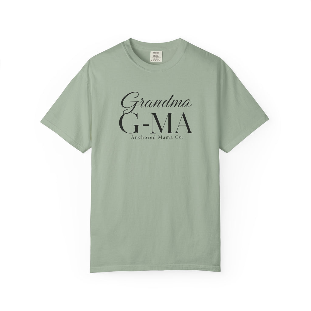 Grandma G-MA Graphic T-Shirt — 'Grandma G-MA' Casual Tee for Mothers & Grandmothers