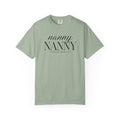 Nanny NANNY Script Logo T-Shirt — Casual Caregiver Gift