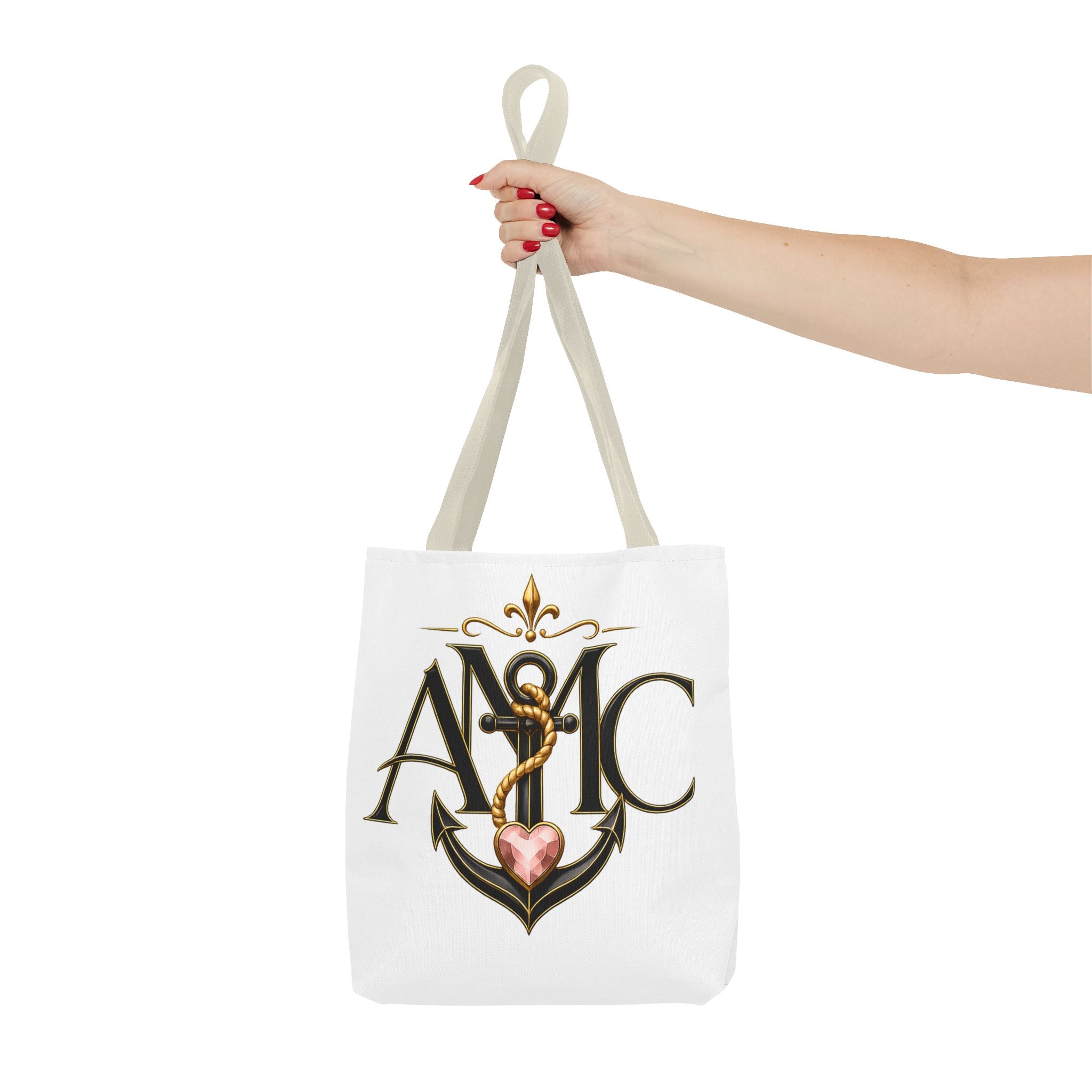 Anchored Mama Monogram Tote Bag | Vintage Anchor Market Tote