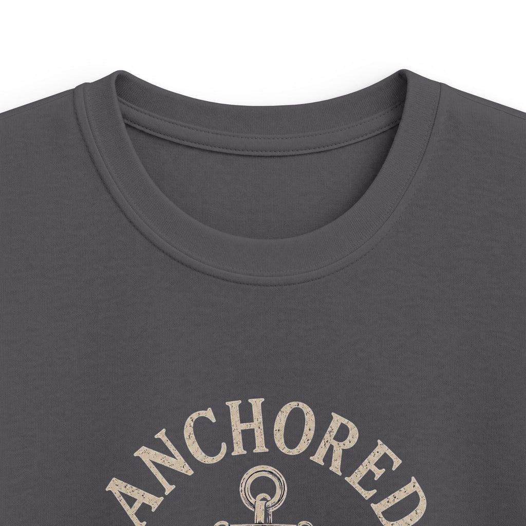 Kids Tee - "Anchored Crew" Nautical Anchor Graphic Shirt