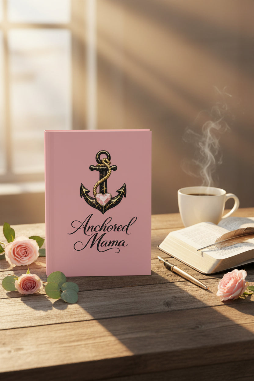 Anchored Mama Hardcover Journal | Faith Journal, Prayer Notebook & Christian Gift