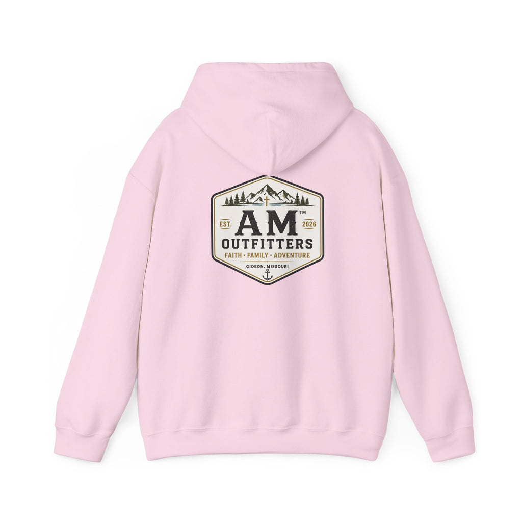 Outfitters Logo Hoodie — AM Outfitters Adventure Pullover
